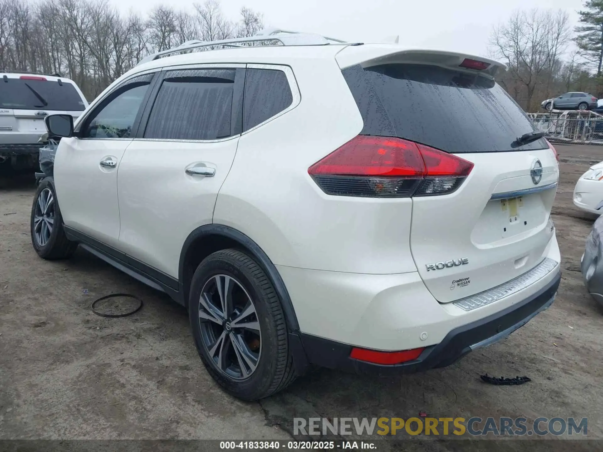 3 Photograph of a damaged car JN8AT2MV3LW106297 NISSAN ROGUE 2020