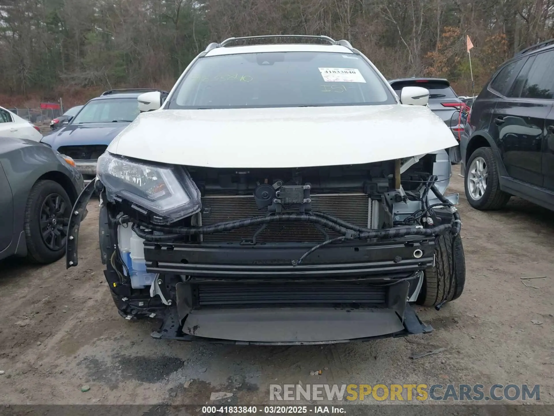 6 Photograph of a damaged car JN8AT2MV3LW106297 NISSAN ROGUE 2020