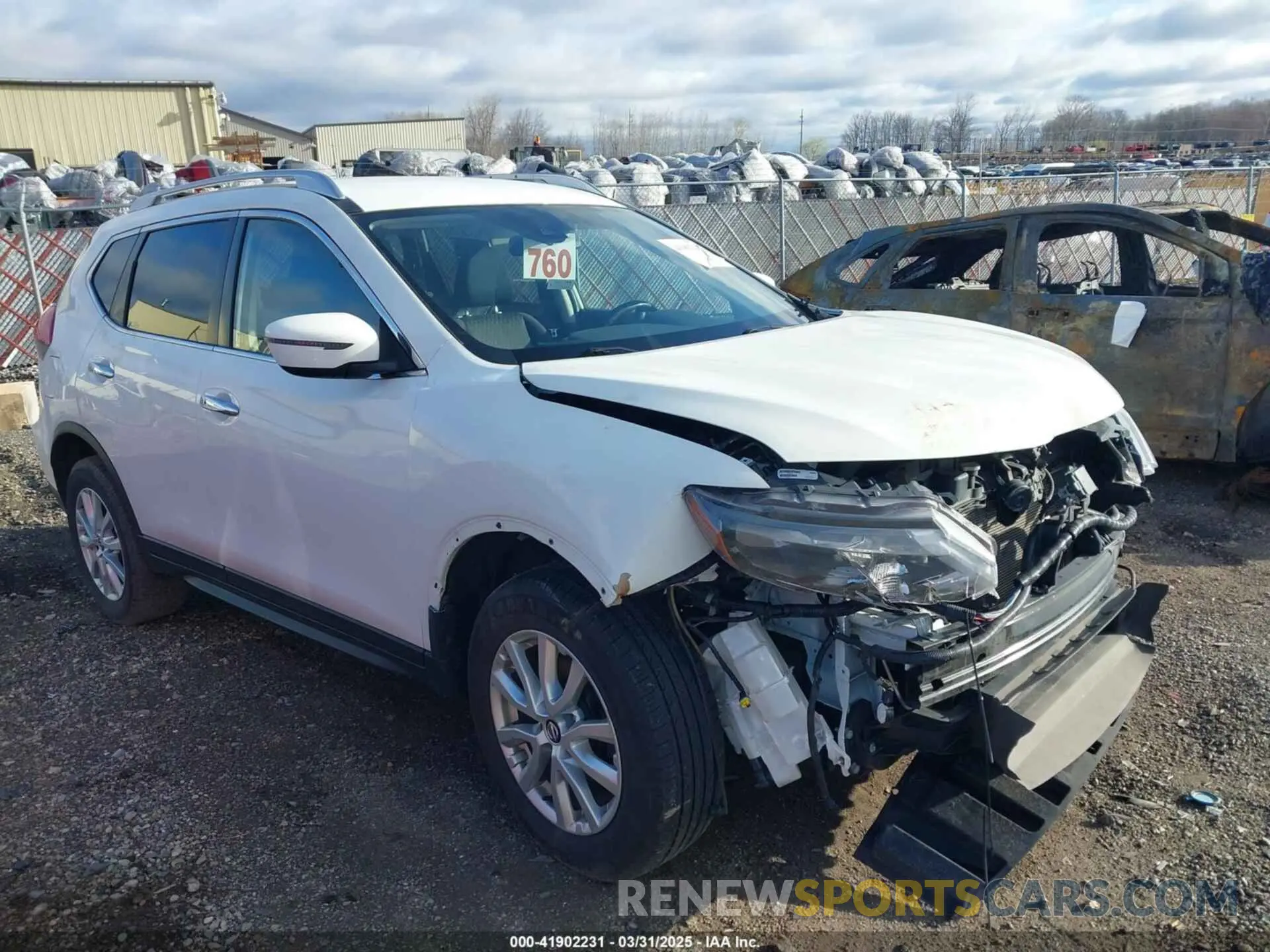 1 Фотография поврежденного автомобиля JN8AT2MV3LW138117 NISSAN ROGUE 2020