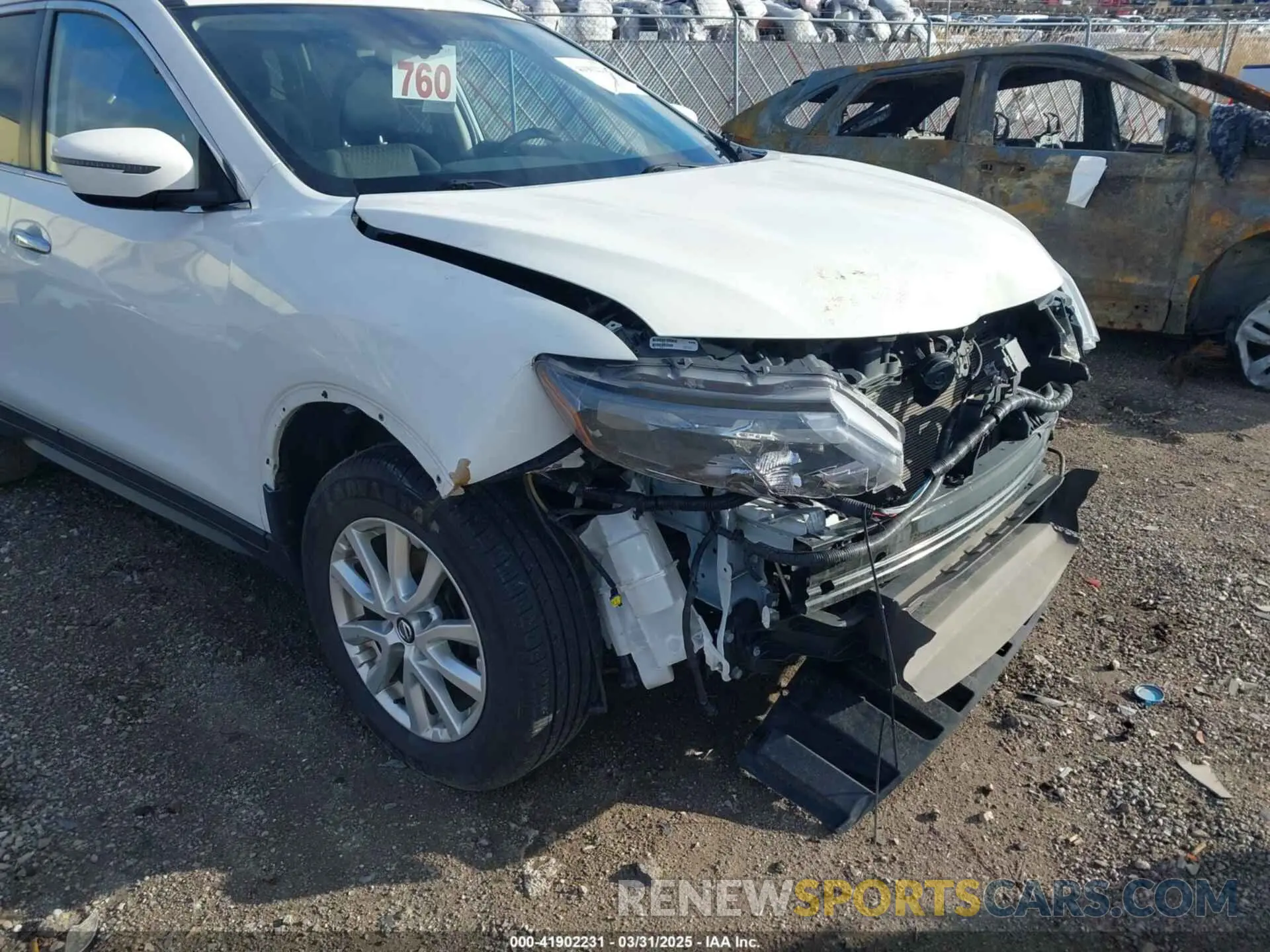 6 Фотография поврежденного автомобиля JN8AT2MV3LW138117 NISSAN ROGUE 2020