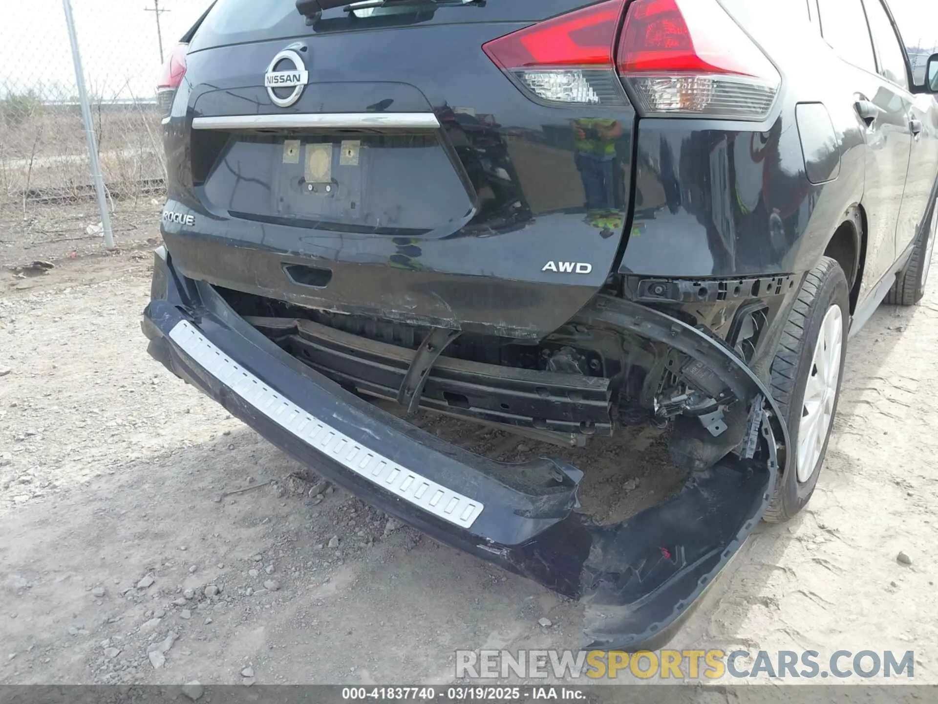 6 Photograph of a damaged car JN8AT2MV4LW106566 NISSAN ROGUE 2020