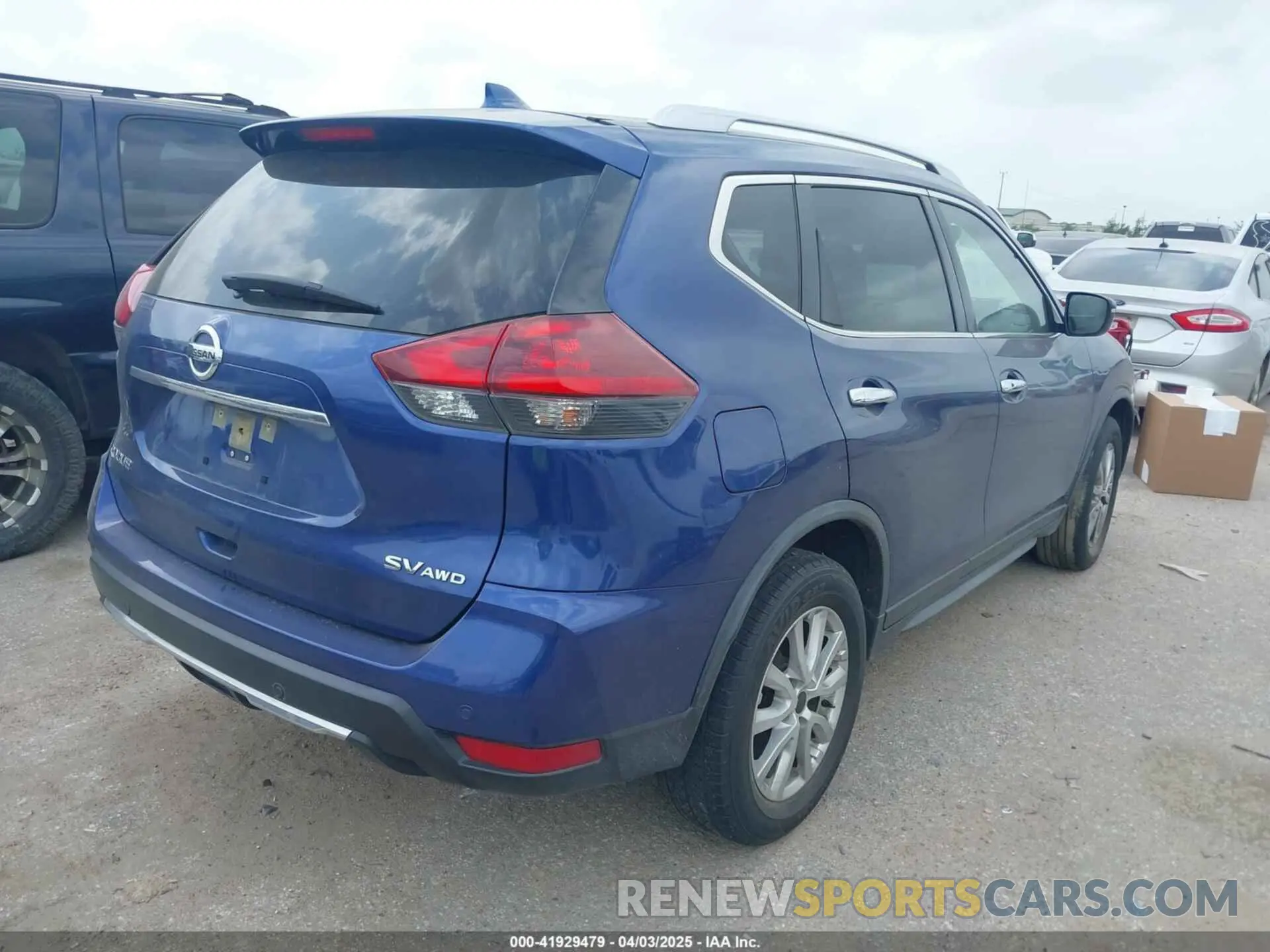 4 Photograph of a damaged car JN8AT2MV4LW109550 NISSAN ROGUE 2020