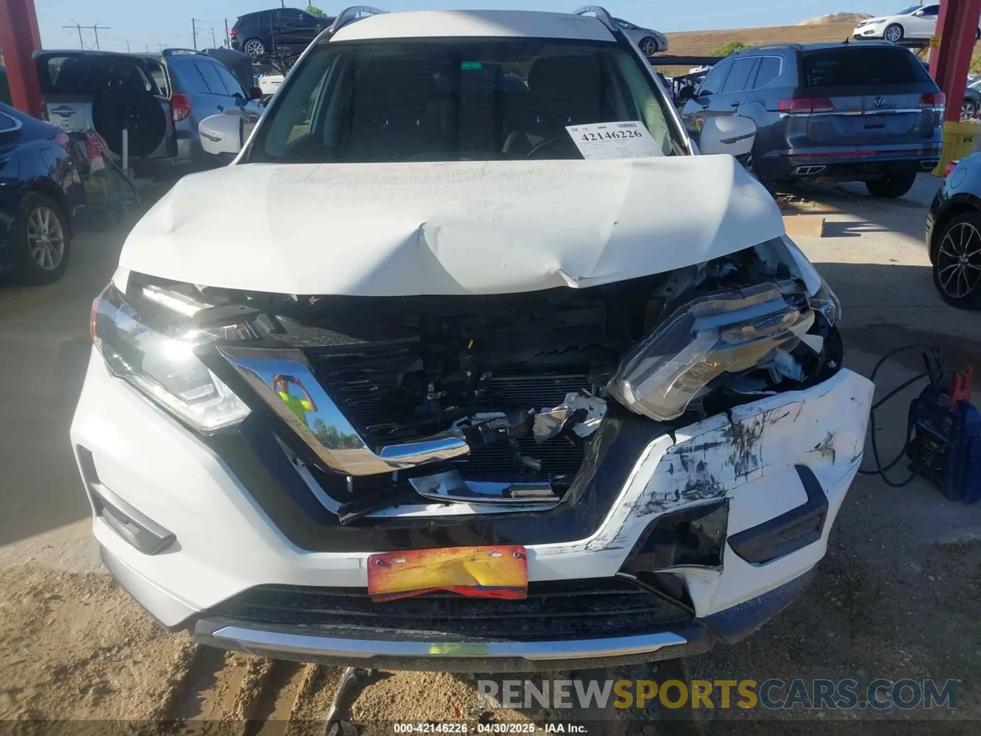 6 Photograph of a damaged car JN8AT2MV4LW112285 NISSAN ROGUE 2020
