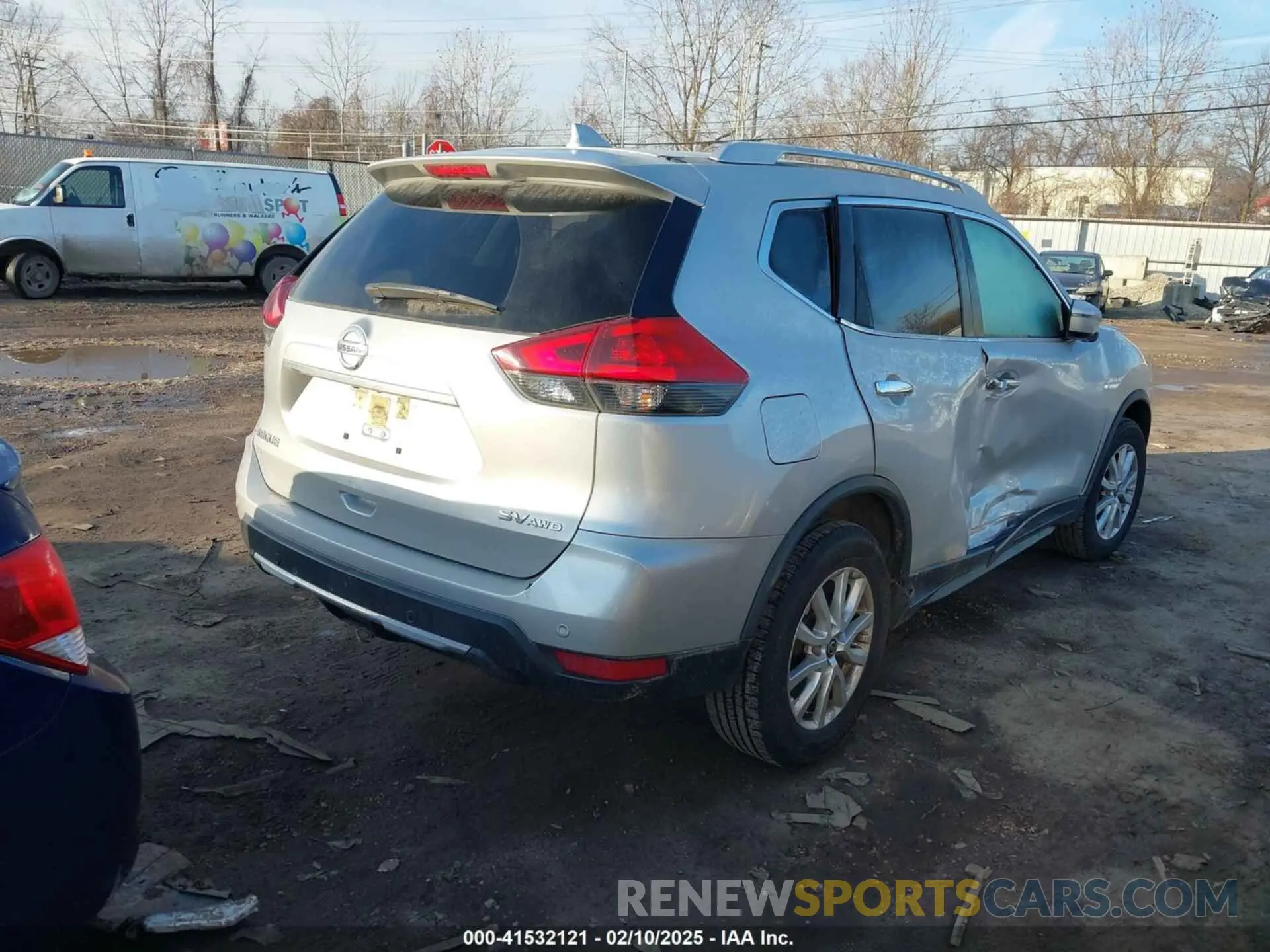 4 Фотография поврежденного автомобиля JN8AT2MV4LW139762 NISSAN ROGUE 2020