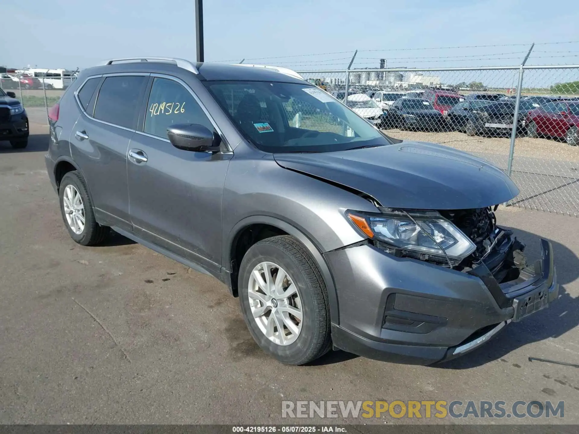 1 Photograph of a damaged car JN8AT2MV5LW122520 NISSAN ROGUE 2020