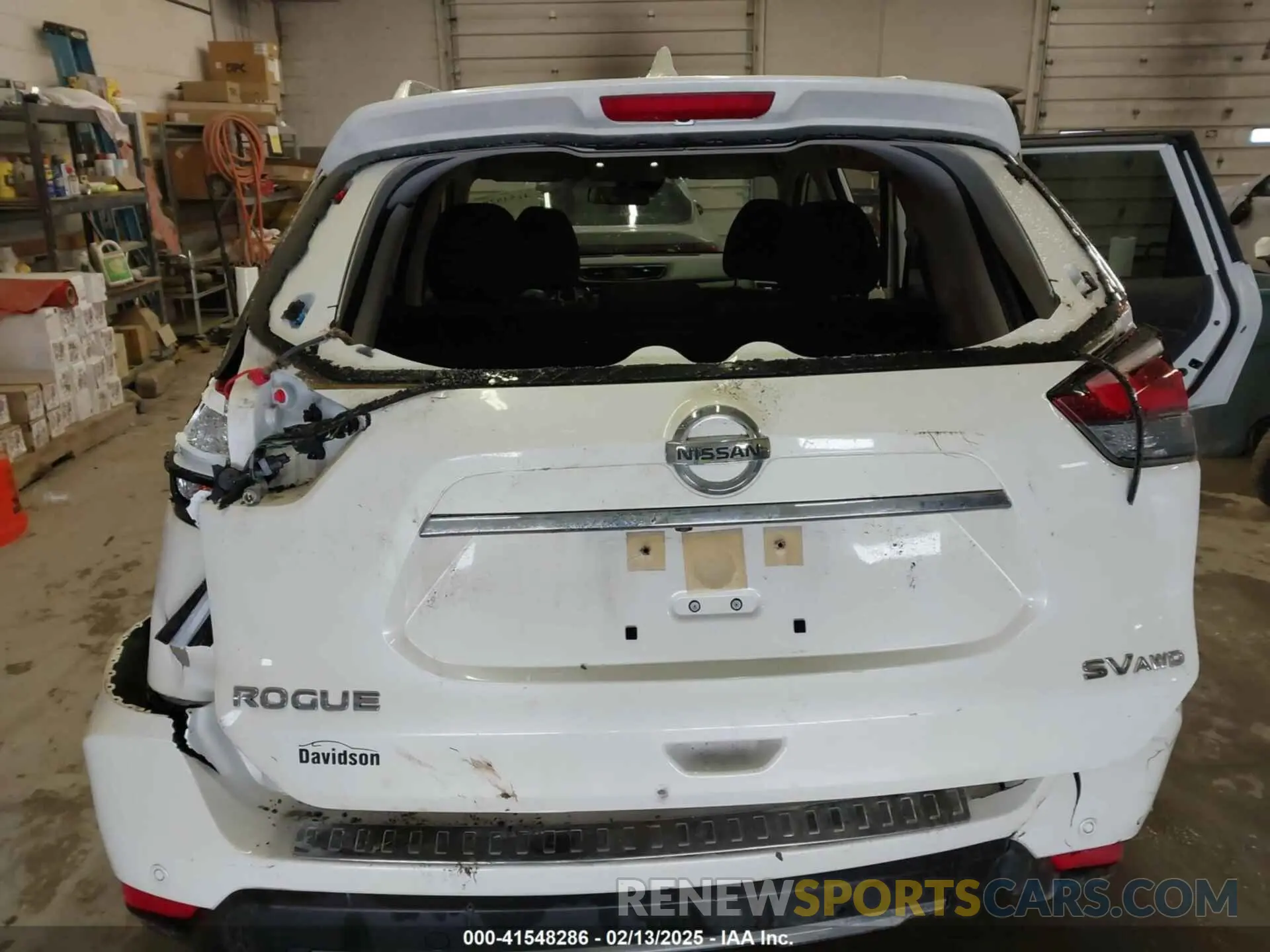 6 Photograph of a damaged car JN8AT2MV5LW124638 NISSAN ROGUE 2020