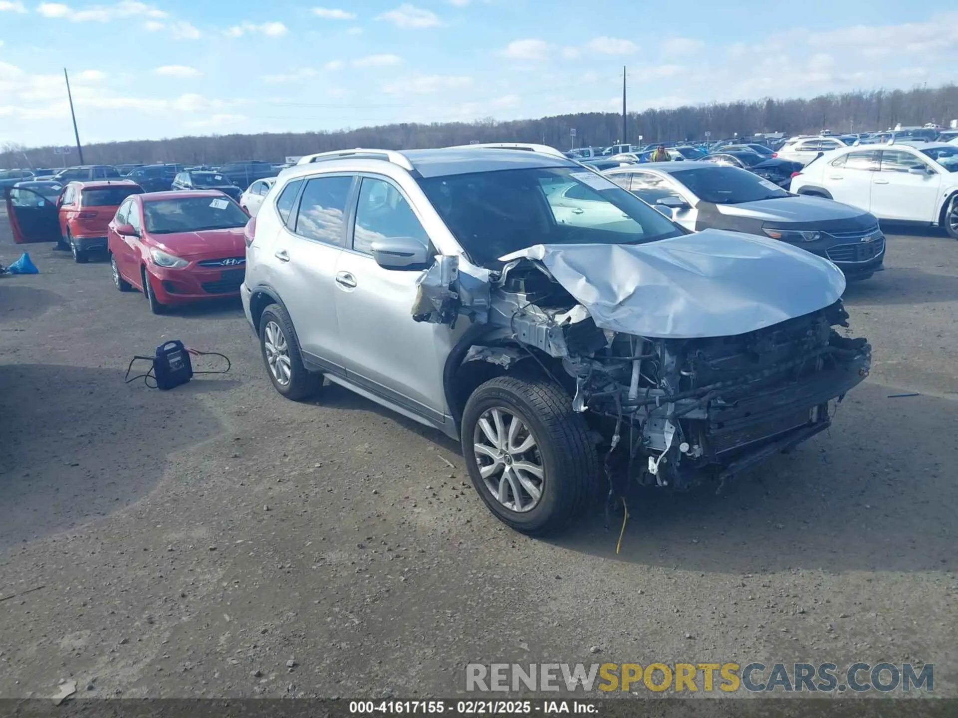 1 Photograph of a damaged car JN8AT2MV5LW138765 NISSAN ROGUE 2020