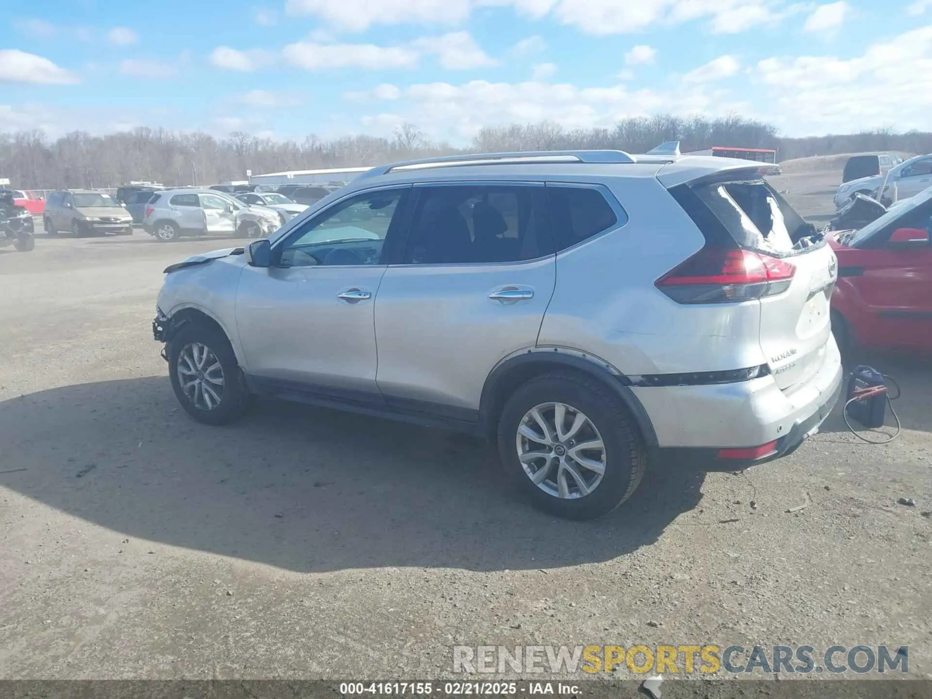 14 Photograph of a damaged car JN8AT2MV5LW138765 NISSAN ROGUE 2020