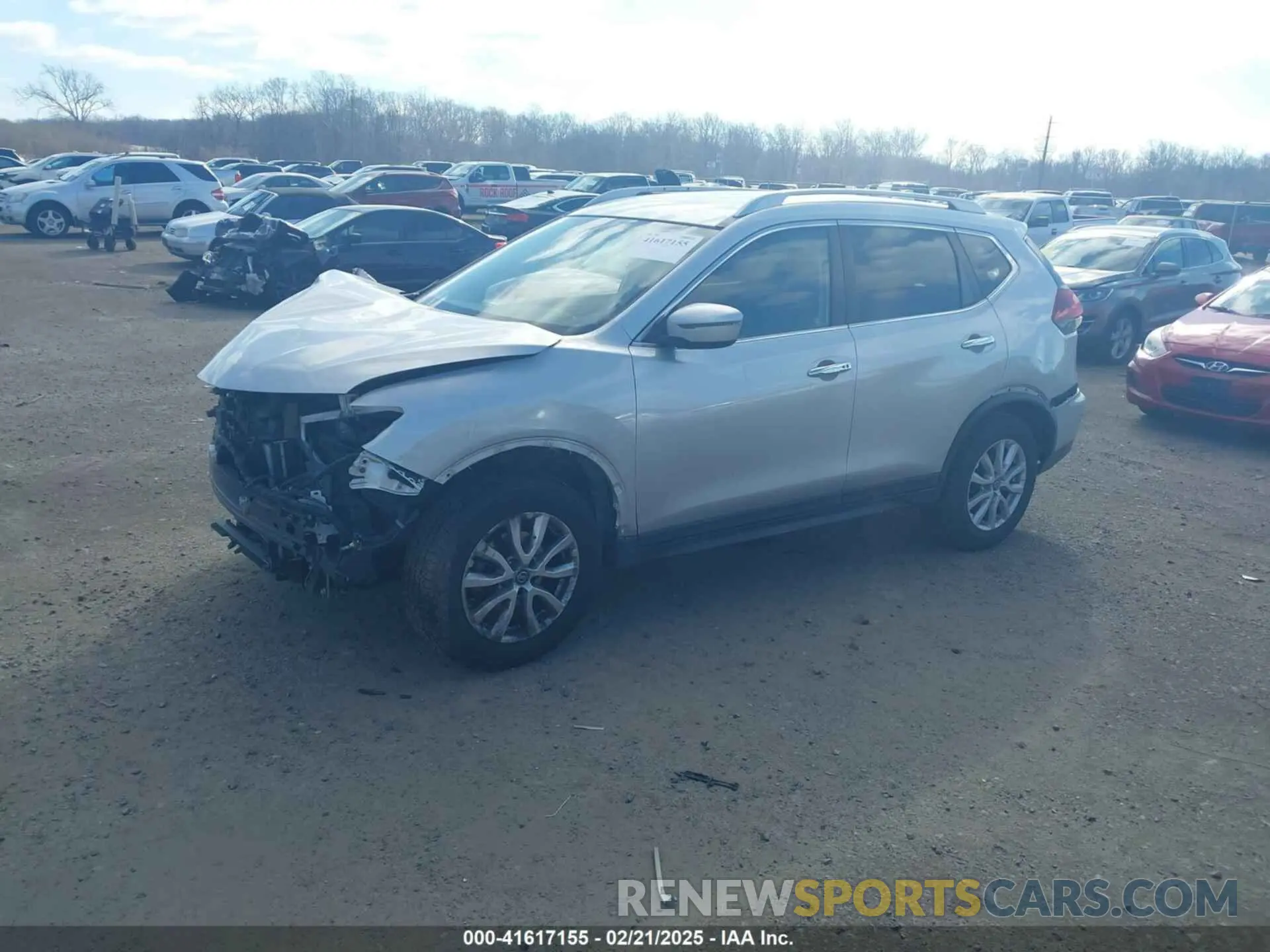 2 Photograph of a damaged car JN8AT2MV5LW138765 NISSAN ROGUE 2020