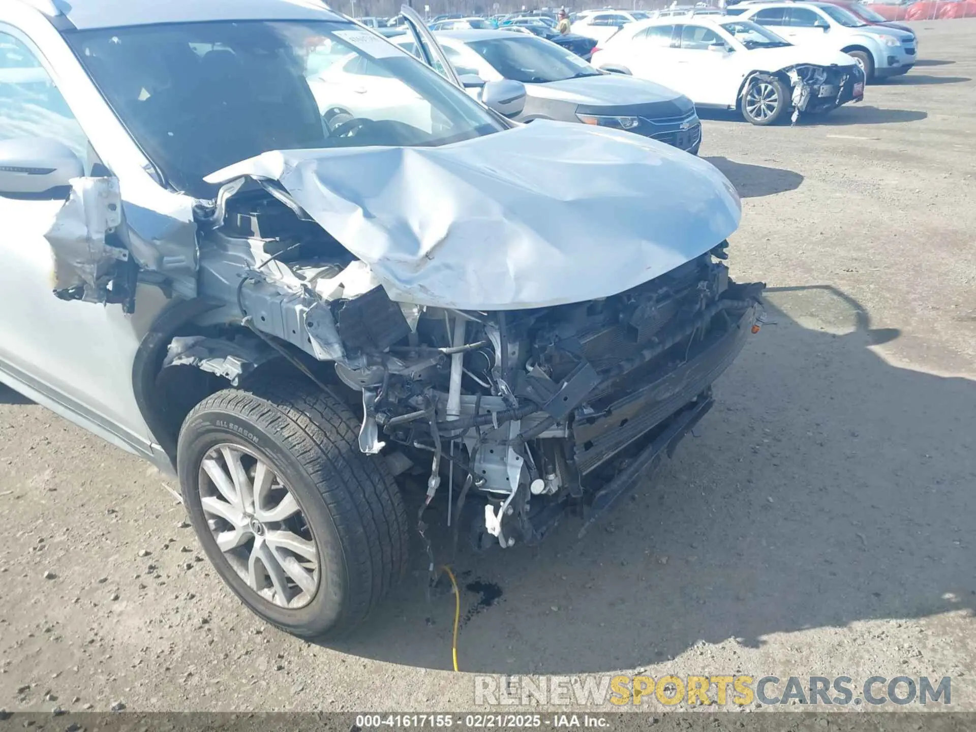 6 Photograph of a damaged car JN8AT2MV5LW138765 NISSAN ROGUE 2020
