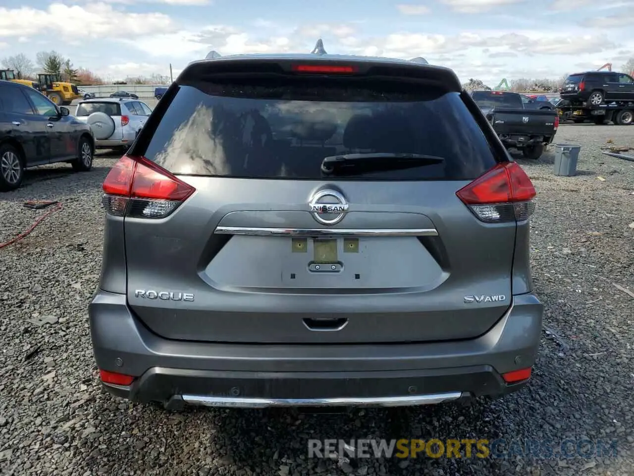 6 Photograph of a damaged car JN8AT2MV6LW107802 NISSAN ROGUE 2020