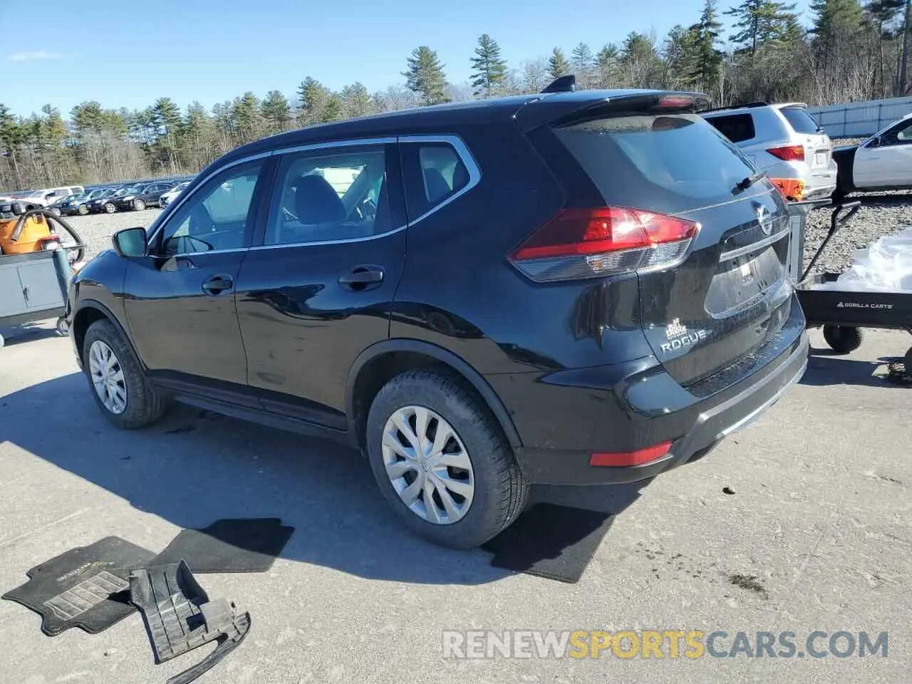 2 Photograph of a damaged car JN8AT2MV6LW142887 NISSAN ROGUE 2020