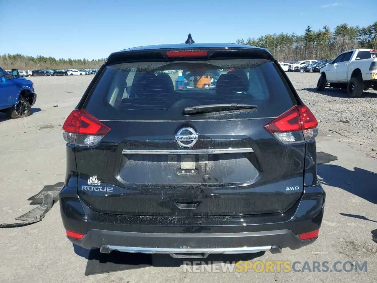 6 Photograph of a damaged car JN8AT2MV6LW142887 NISSAN ROGUE 2020