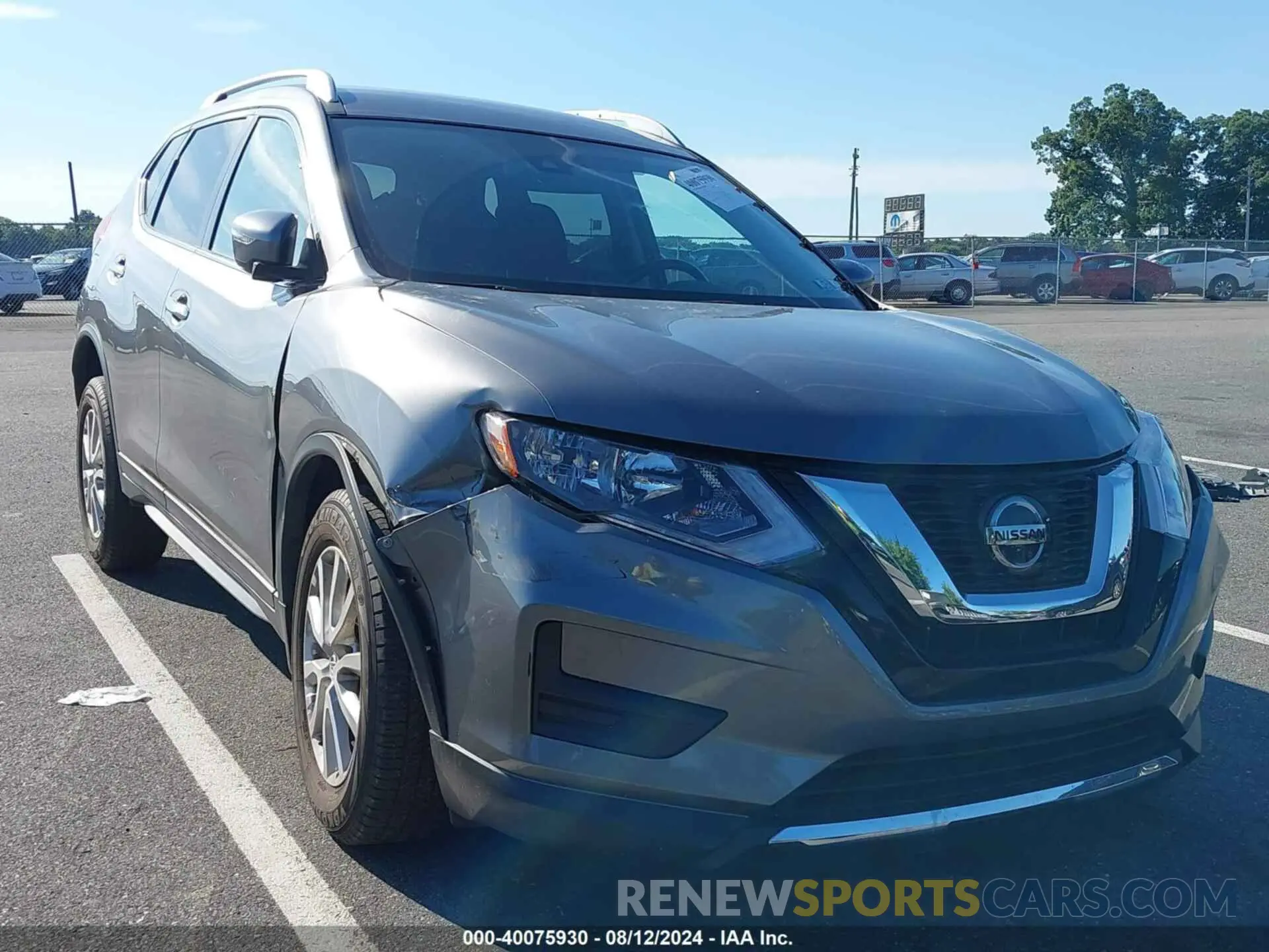 1 Photograph of a damaged car JN8AT2MV7LW102219 NISSAN ROGUE 2020