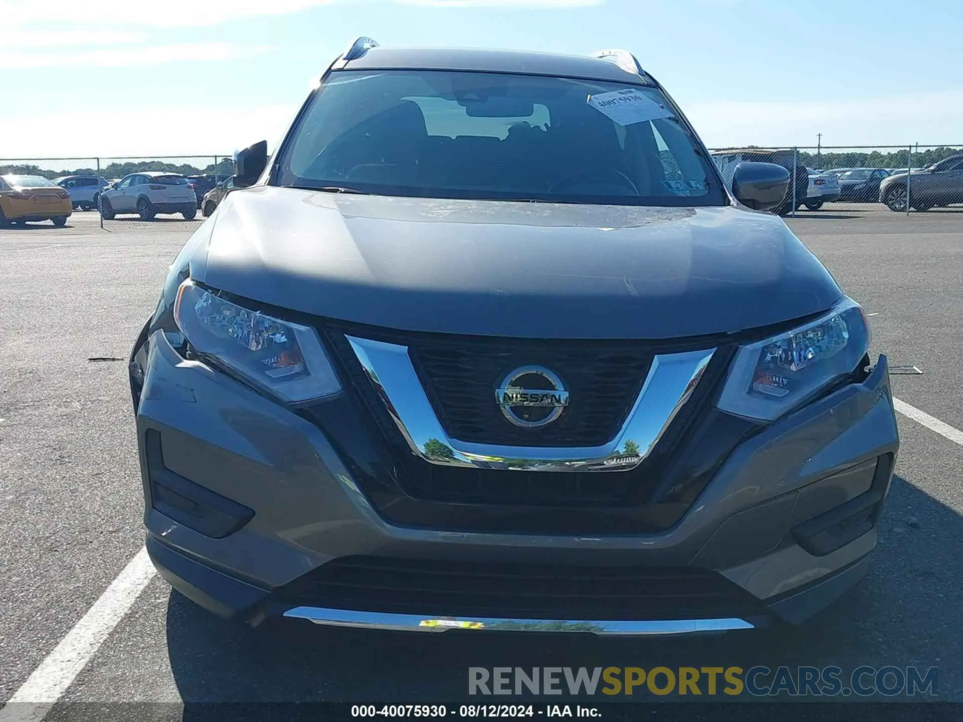 12 Photograph of a damaged car JN8AT2MV7LW102219 NISSAN ROGUE 2020