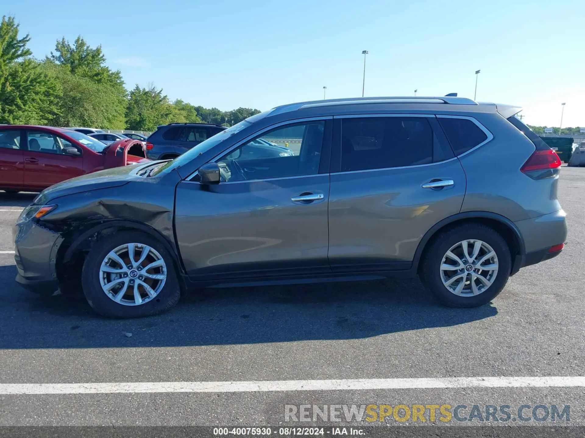14 Photograph of a damaged car JN8AT2MV7LW102219 NISSAN ROGUE 2020