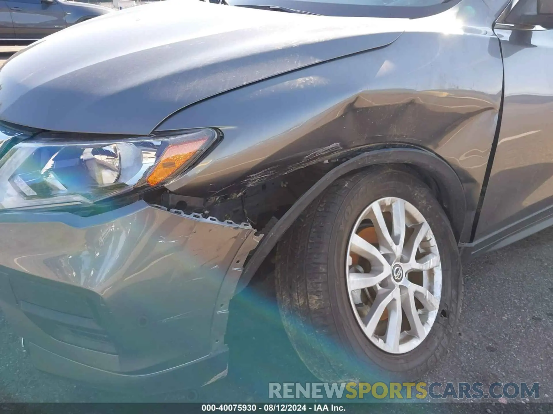 6 Photograph of a damaged car JN8AT2MV7LW102219 NISSAN ROGUE 2020