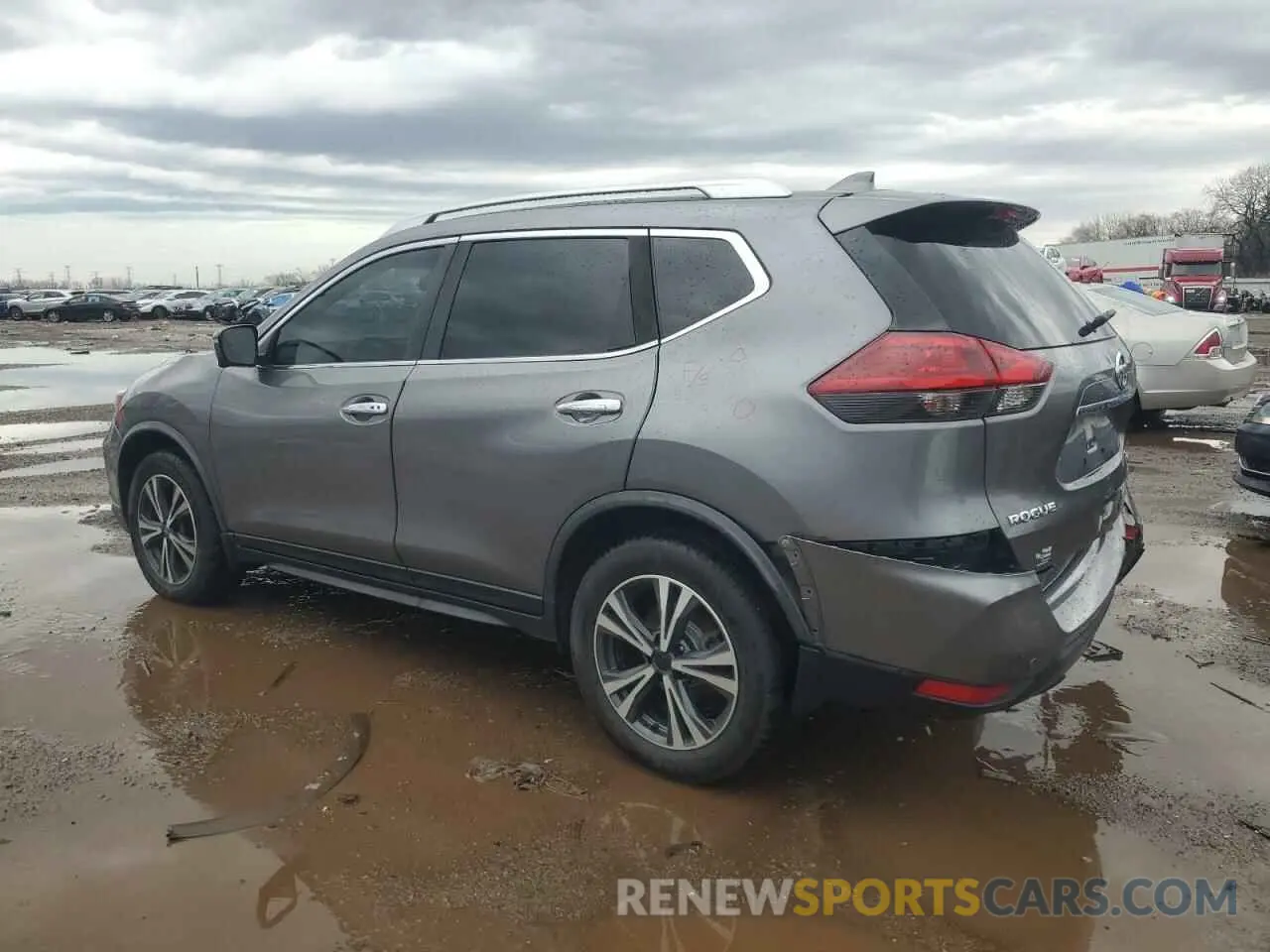 2 Photograph of a damaged car JN8AT2MV7LW122180 NISSAN ROGUE 2020