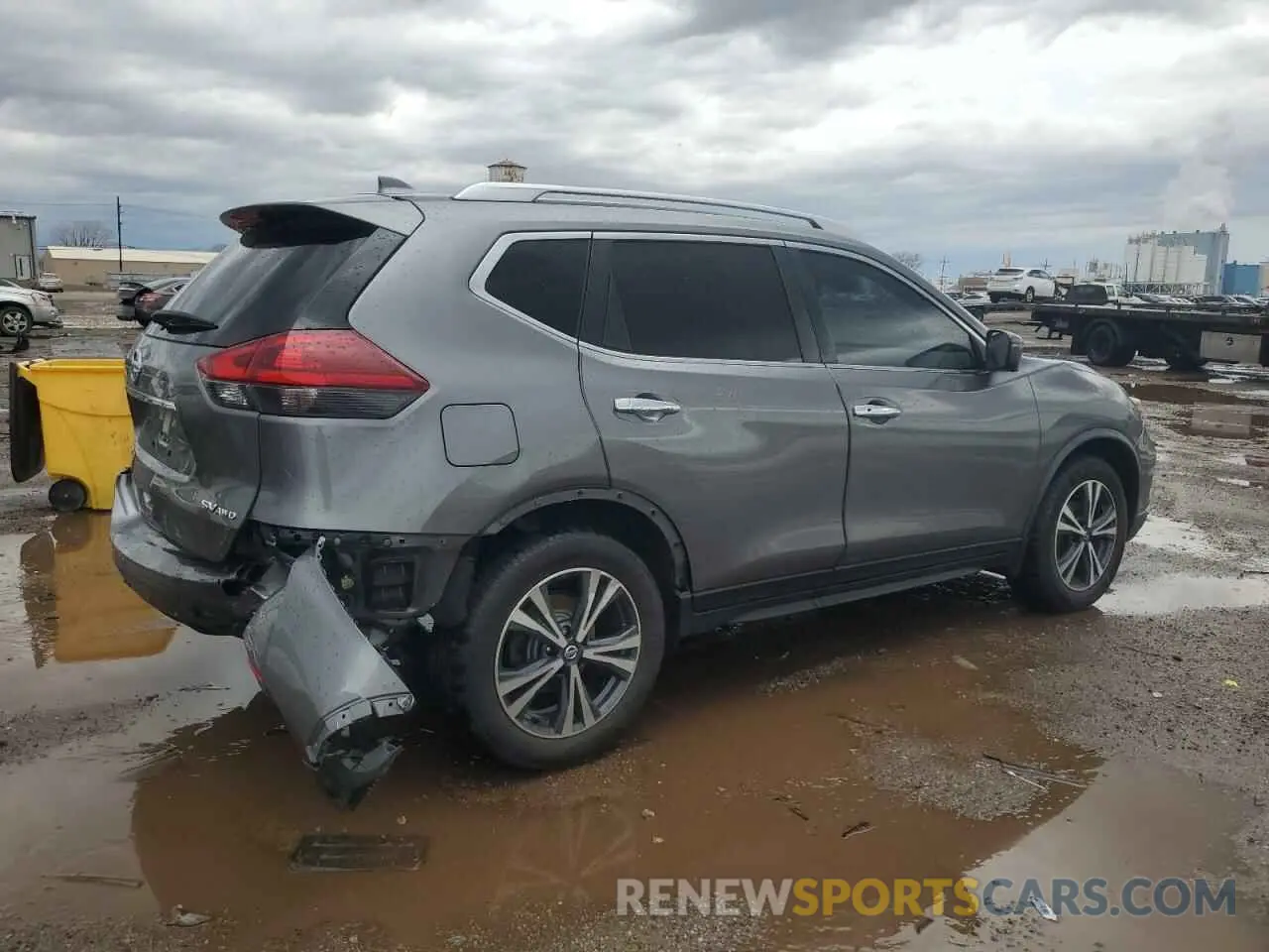 3 Photograph of a damaged car JN8AT2MV7LW122180 NISSAN ROGUE 2020