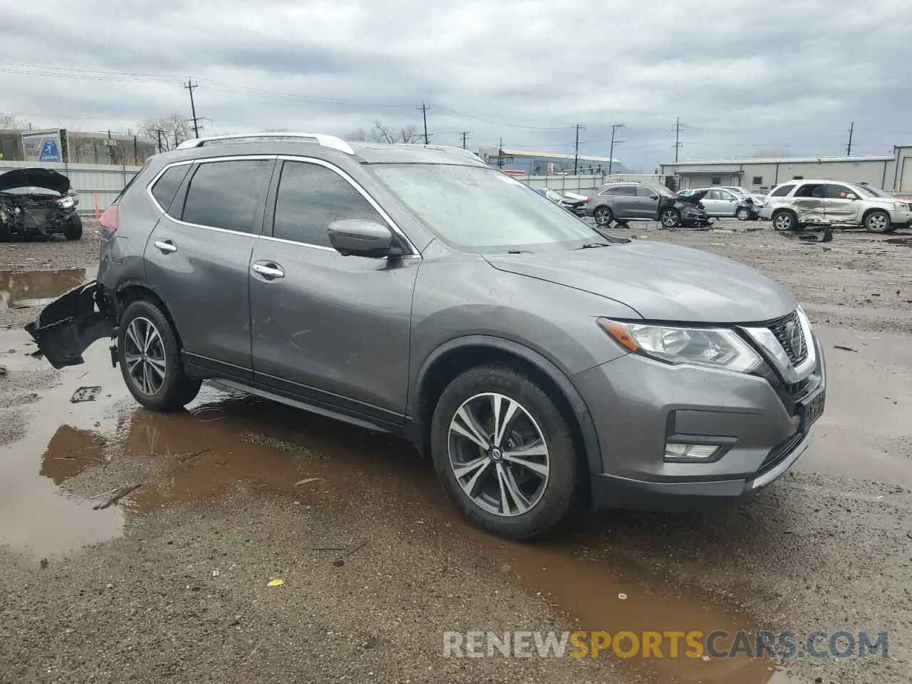 4 Photograph of a damaged car JN8AT2MV7LW122180 NISSAN ROGUE 2020