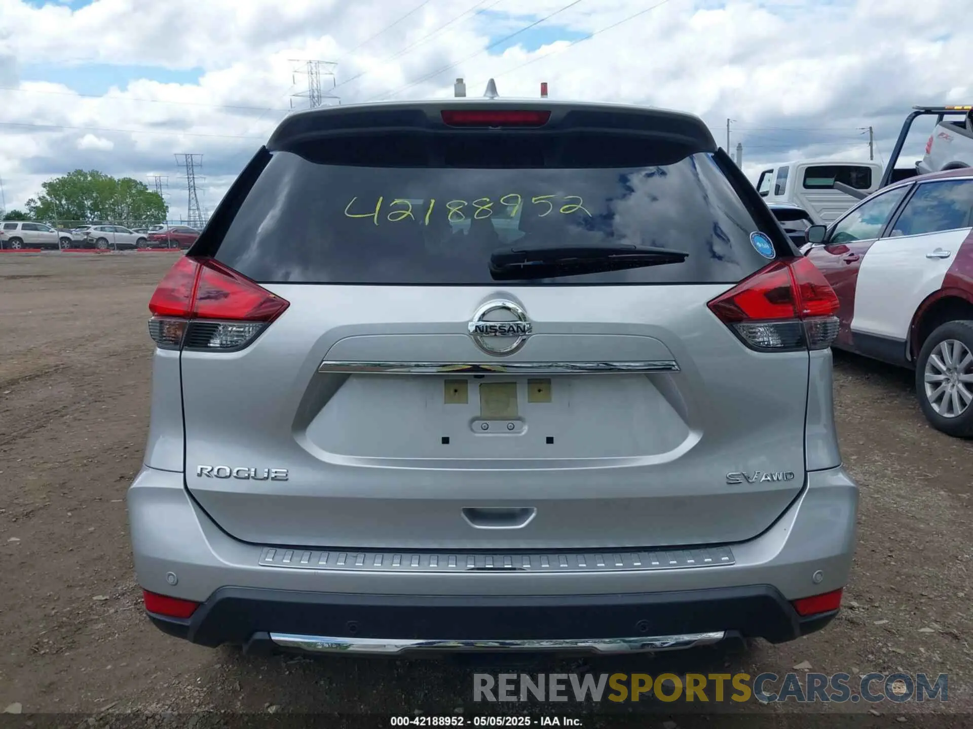 17 Фотография поврежденного автомобиля JN8AT2MV7LW134197 NISSAN ROGUE 2020