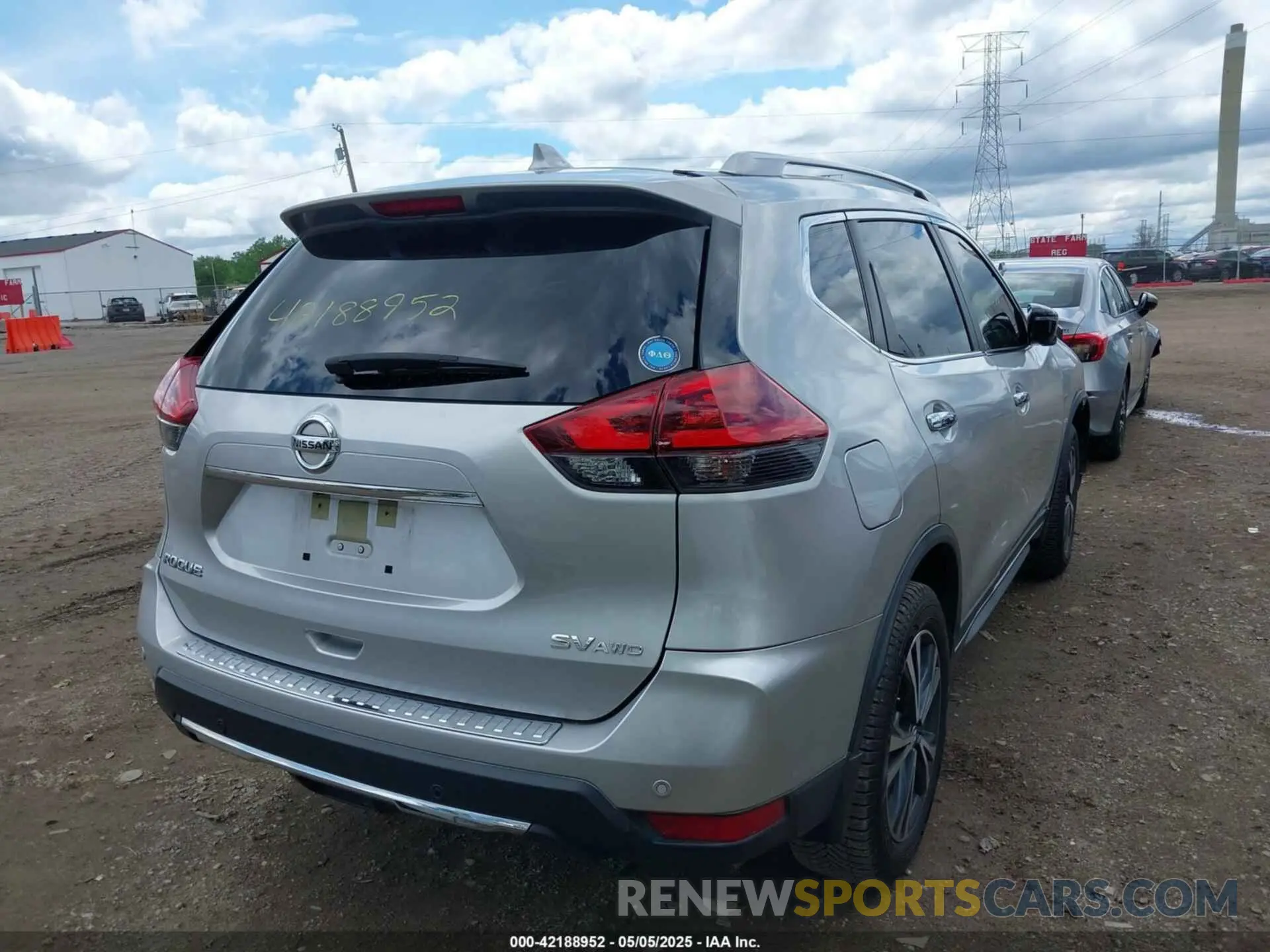 4 Фотография поврежденного автомобиля JN8AT2MV7LW134197 NISSAN ROGUE 2020