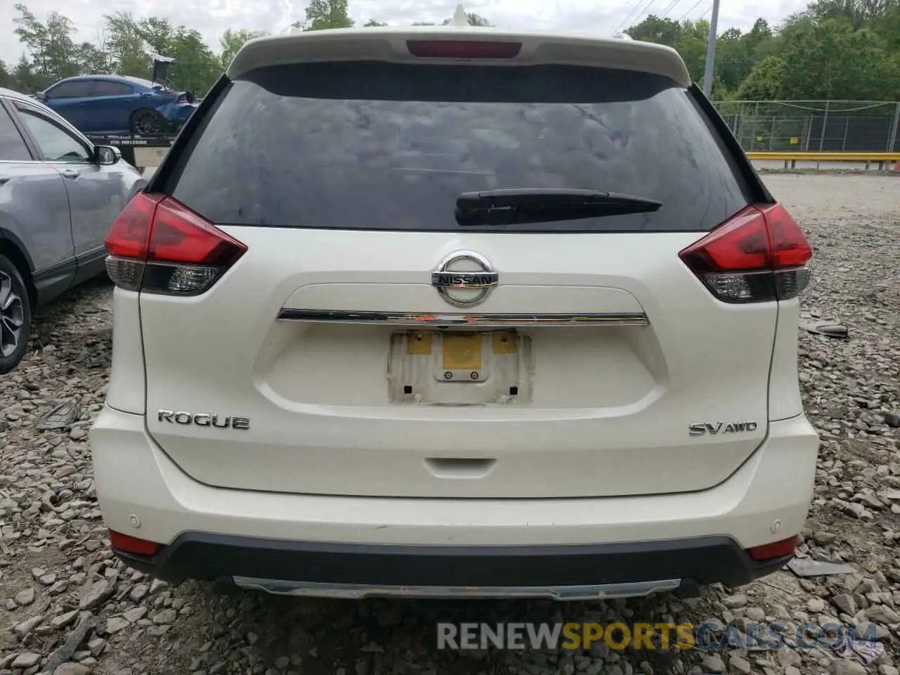 6 Photograph of a damaged car JN8AT2MV8LW103573 NISSAN ROGUE 2020
