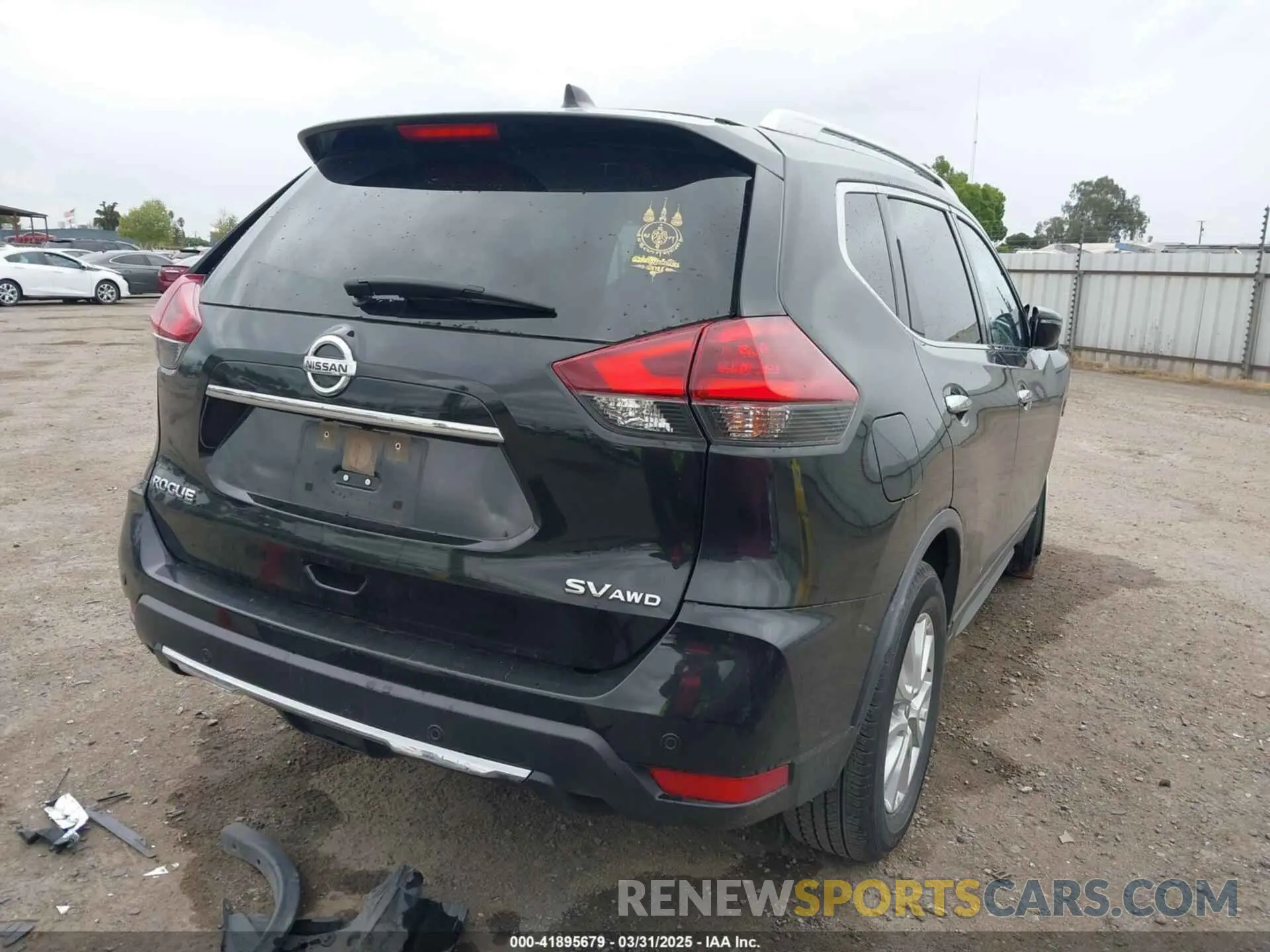 4 Фотография поврежденного автомобиля JN8AT2MV8LW122981 NISSAN ROGUE 2020