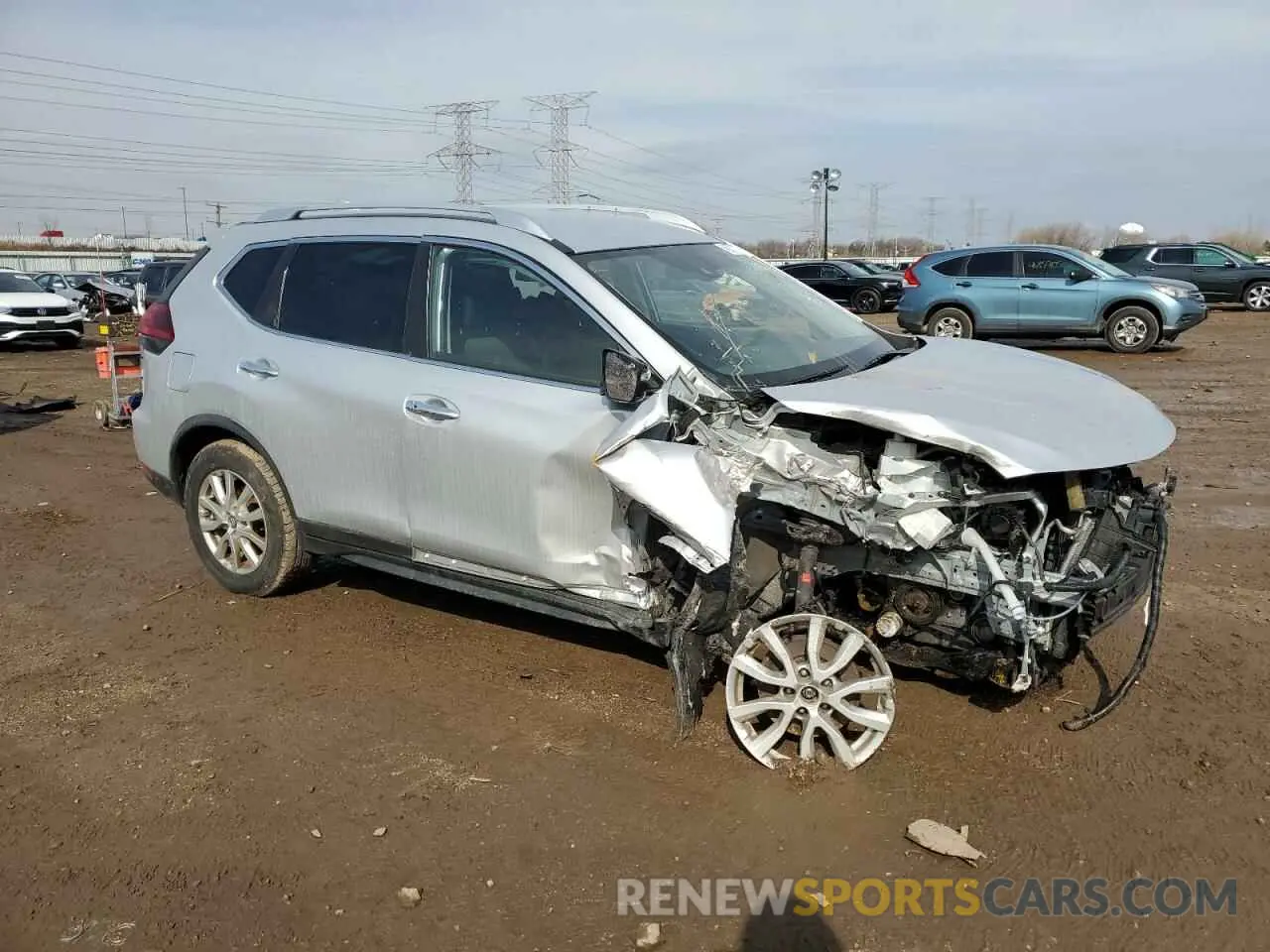 4 Фотография поврежденного автомобиля JN8AT2MV8LW139165 NISSAN ROGUE 2020