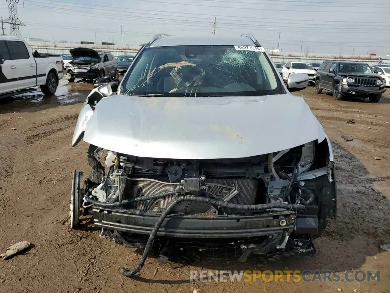 5 Фотография поврежденного автомобиля JN8AT2MV8LW139165 NISSAN ROGUE 2020