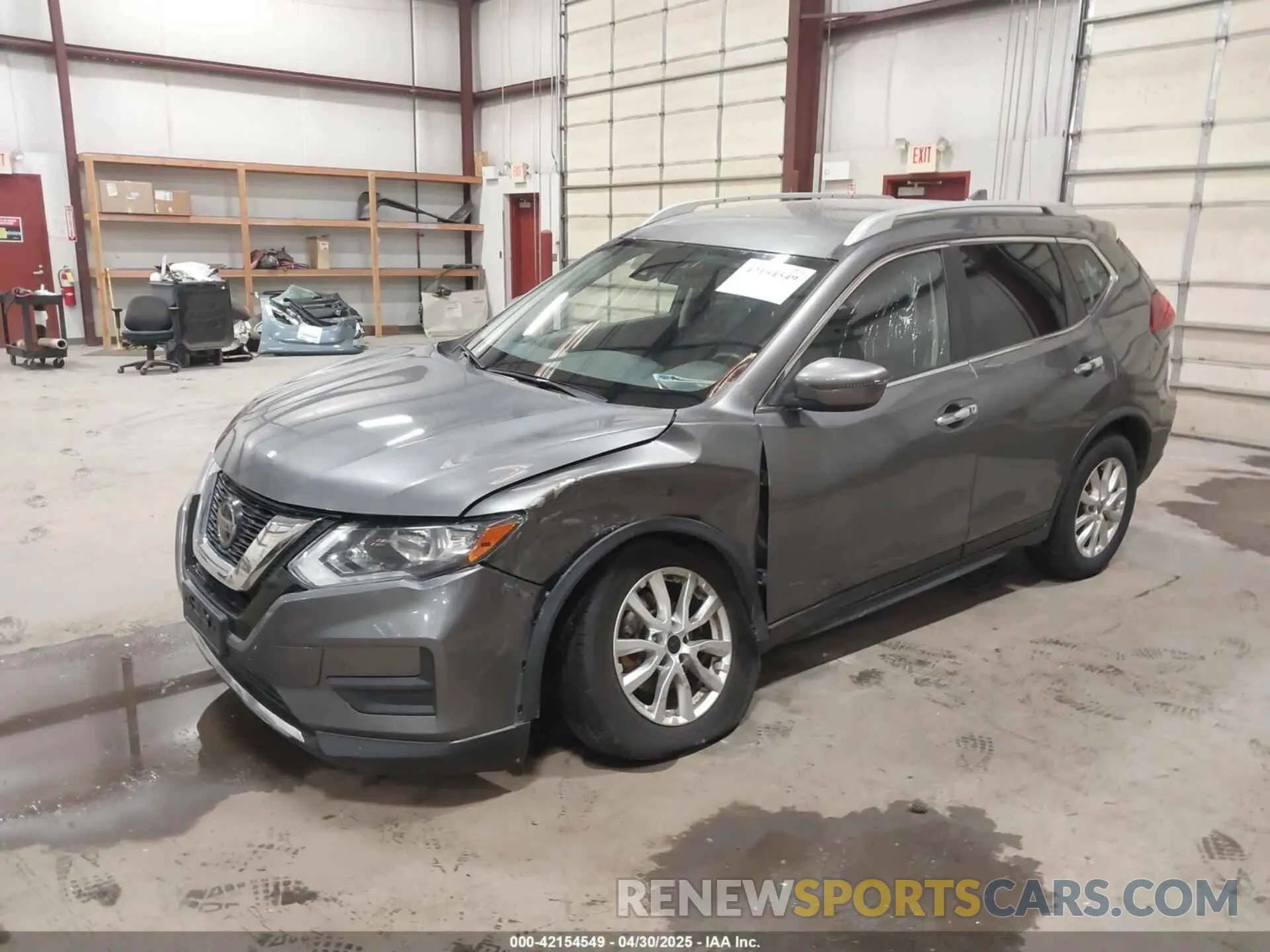 2 Photograph of a damaged car JN8AT2MV8LW142857 NISSAN ROGUE 2020