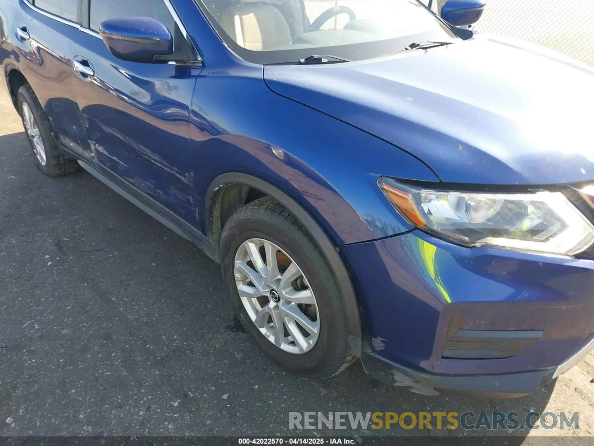 6 Photograph of a damaged car JN8AT2MV9LW104697 NISSAN ROGUE 2020