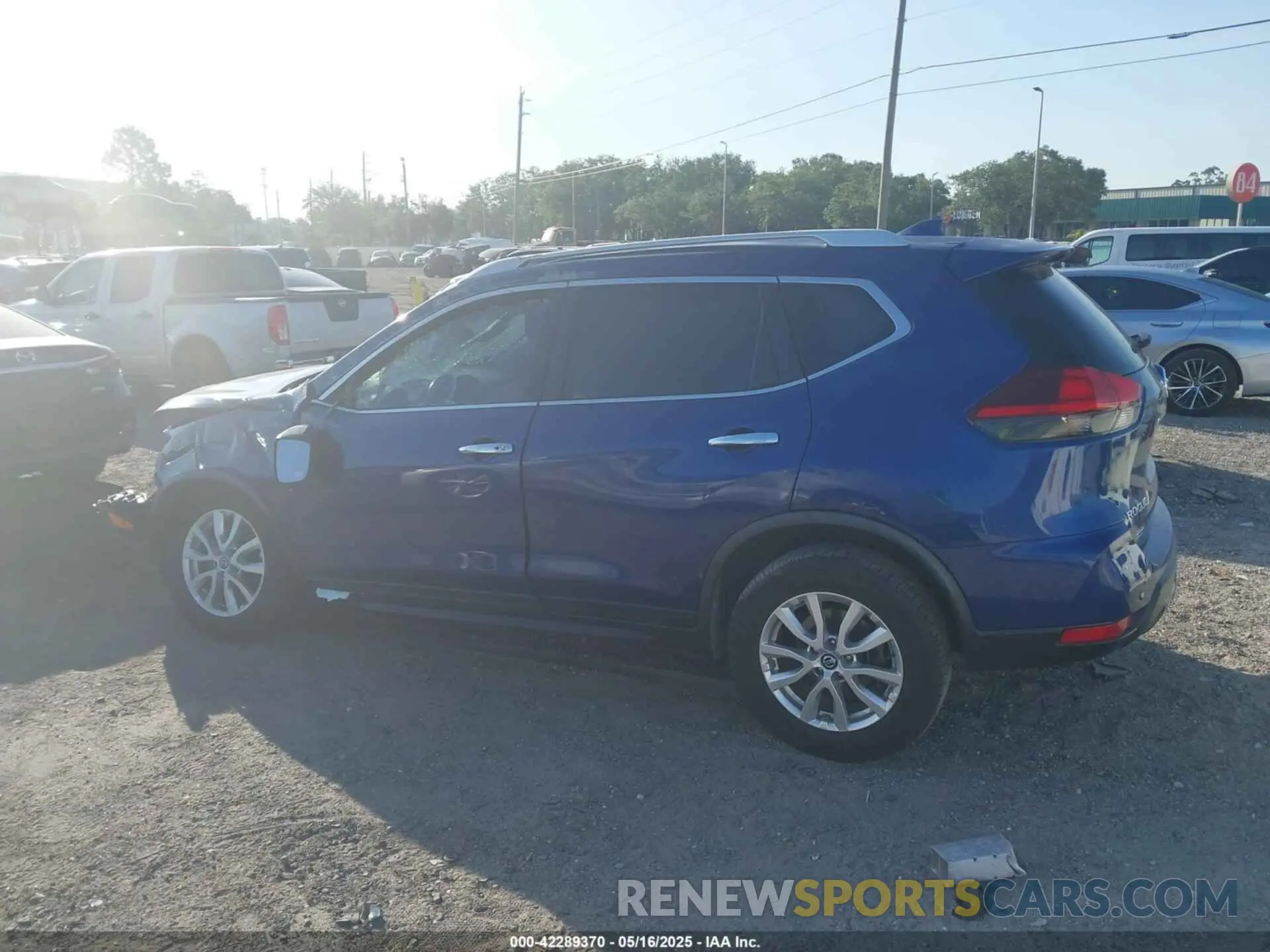 15 Photograph of a damaged car JN8AT2MV9LW104831 NISSAN ROGUE 2020