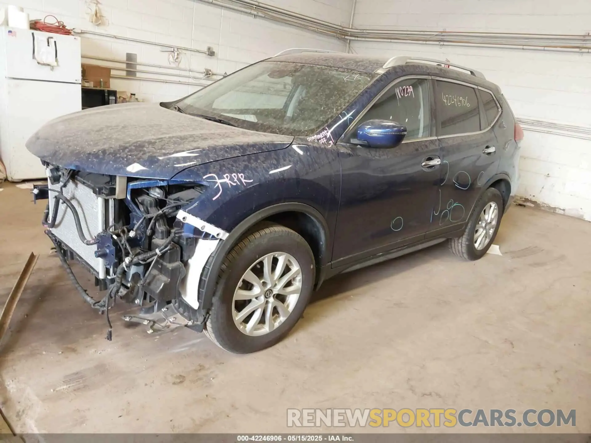 2 Photograph of a damaged car JN8AT2MV9LW118339 NISSAN ROGUE 2020
