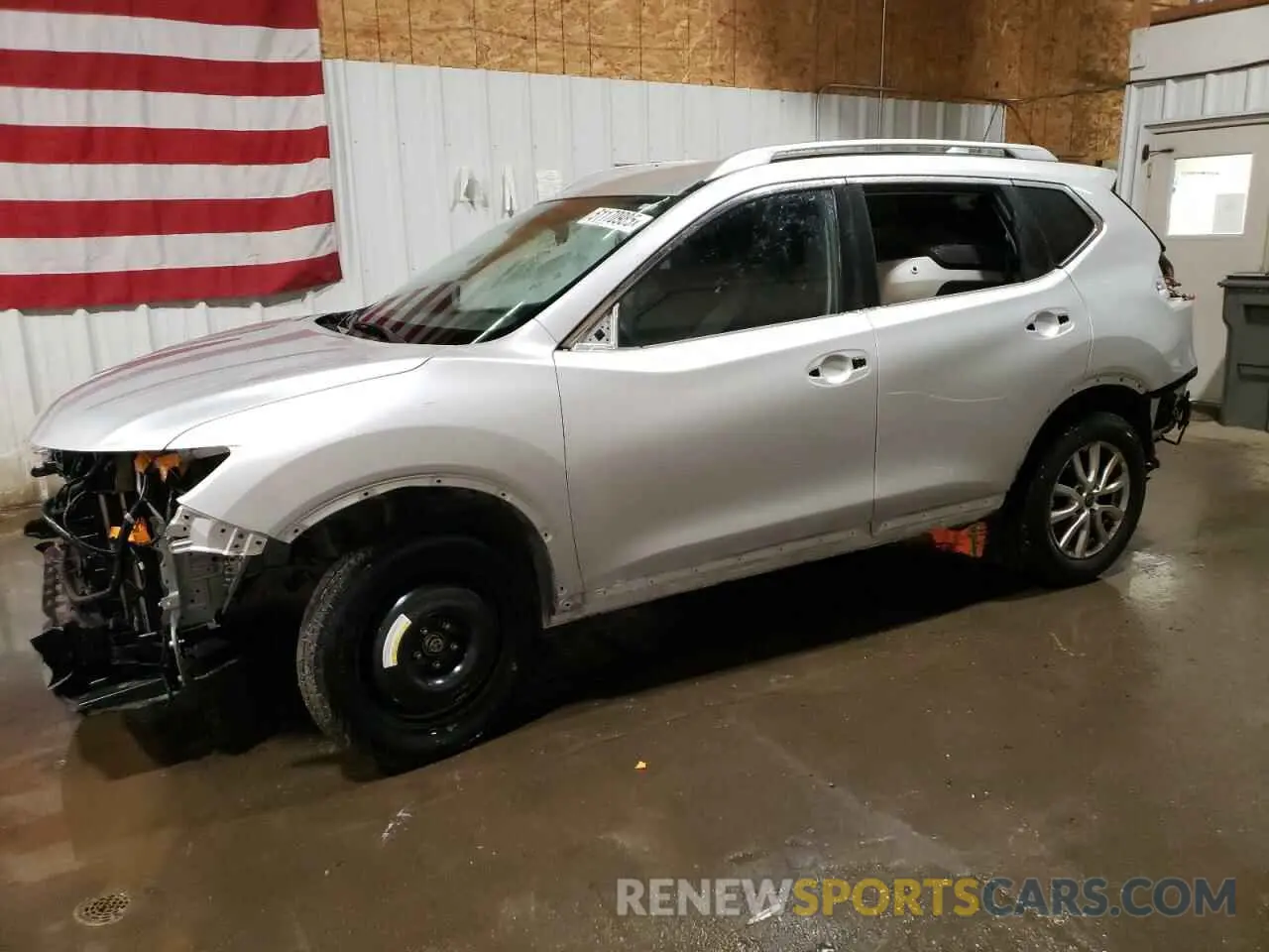1 Photograph of a damaged car JN8AT2MV9LW138185 NISSAN ROGUE 2020