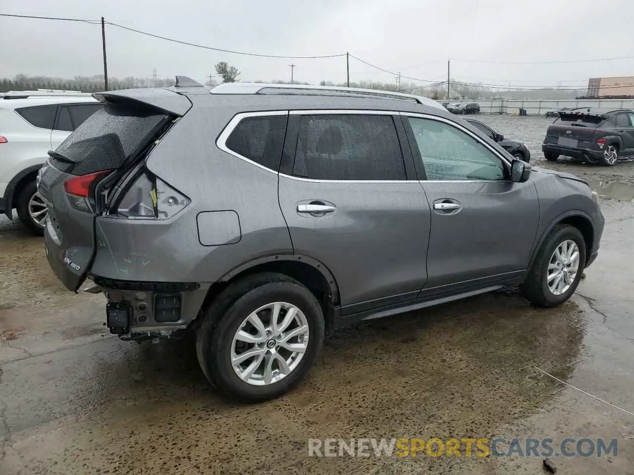 3 Photograph of a damaged car JN8AT2MV9LW144682 NISSAN ROGUE 2020