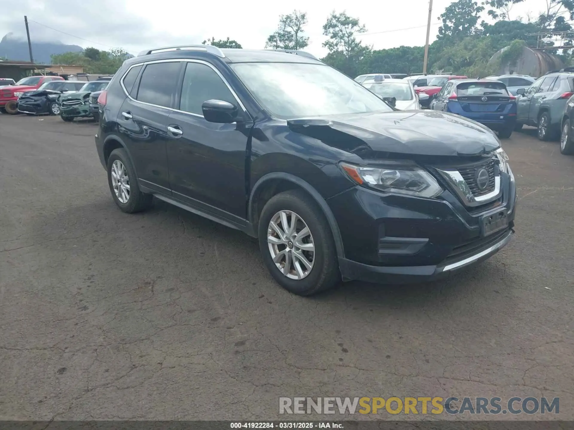 1 Photograph of a damaged car JN8AT2MVXLW109696 NISSAN ROGUE 2020