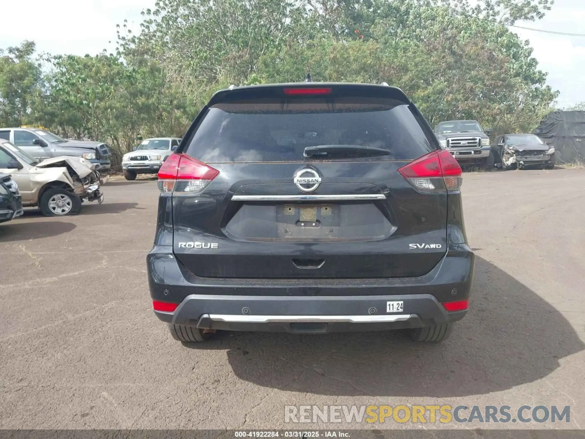 16 Photograph of a damaged car JN8AT2MVXLW109696 NISSAN ROGUE 2020