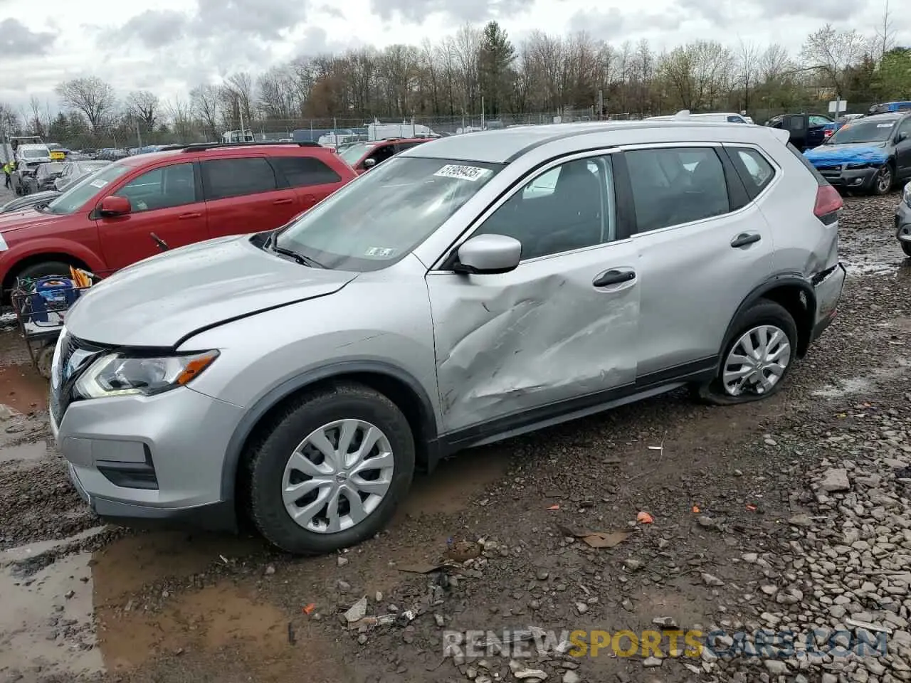 1 Photograph of a damaged car JN8AT2MVXLW124585 NISSAN ROGUE 2020