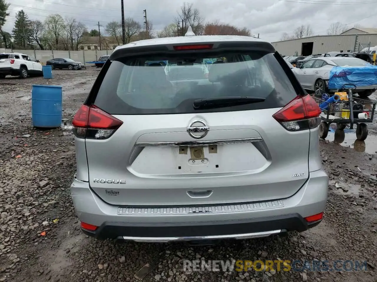 6 Photograph of a damaged car JN8AT2MVXLW124585 NISSAN ROGUE 2020