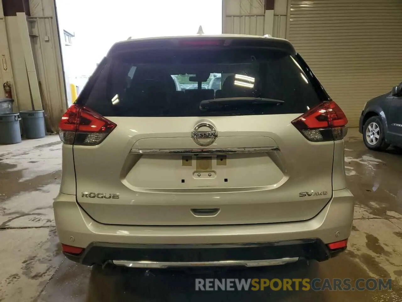 6 Photograph of a damaged car JN8AT2MVXLW143332 NISSAN ROGUE 2020