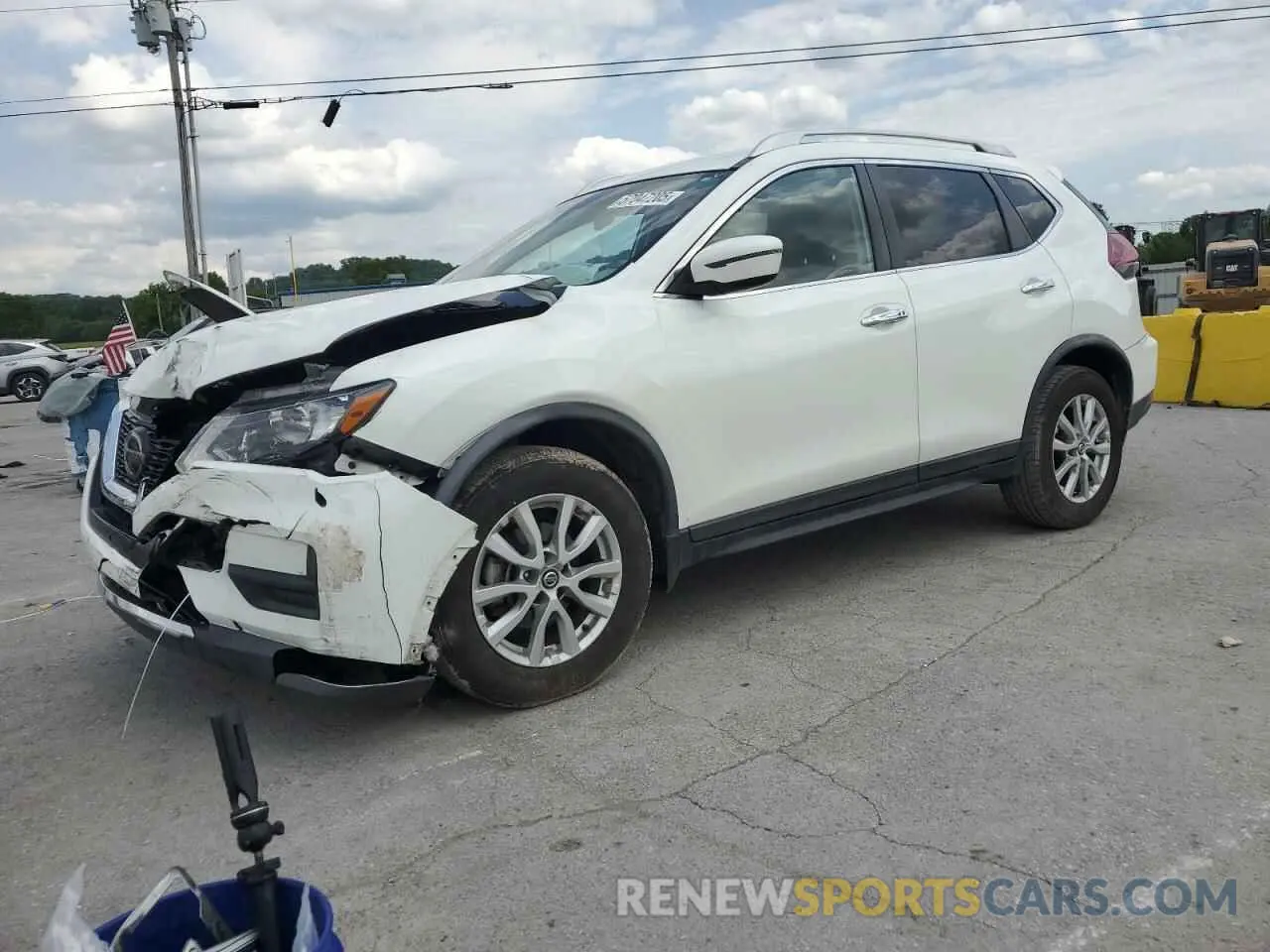 1 Photograph of a damaged car KNMAT2MT1LP524443 NISSAN ROGUE 2020