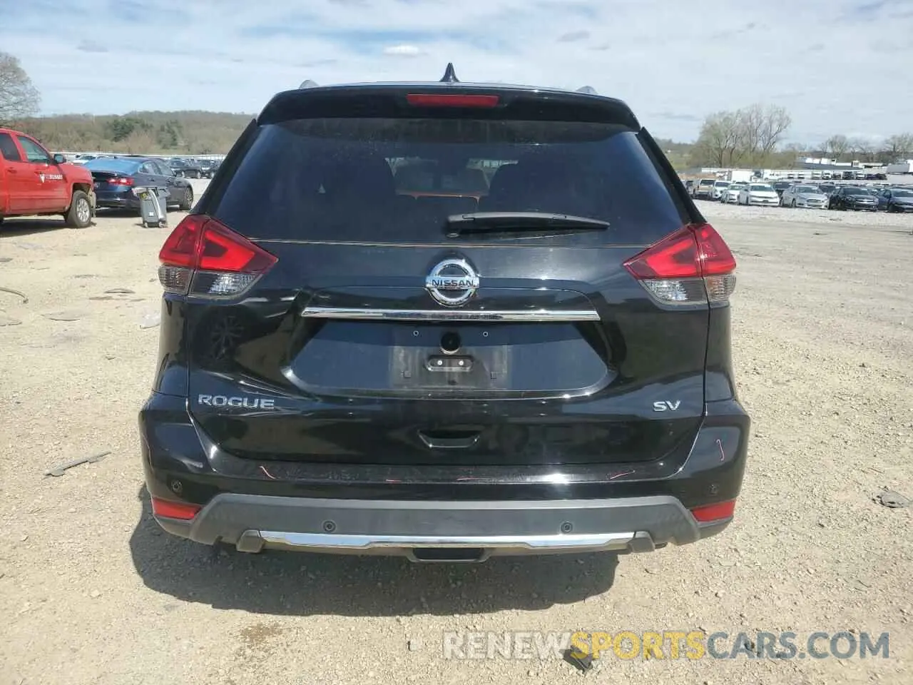 6 Photograph of a damaged car KNMAT2MT1LP535748 NISSAN ROGUE 2020