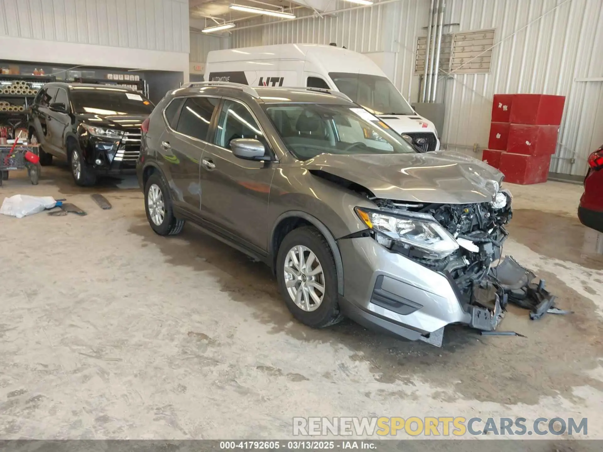 1 Photograph of a damaged car KNMAT2MT2LP521776 NISSAN ROGUE 2020
