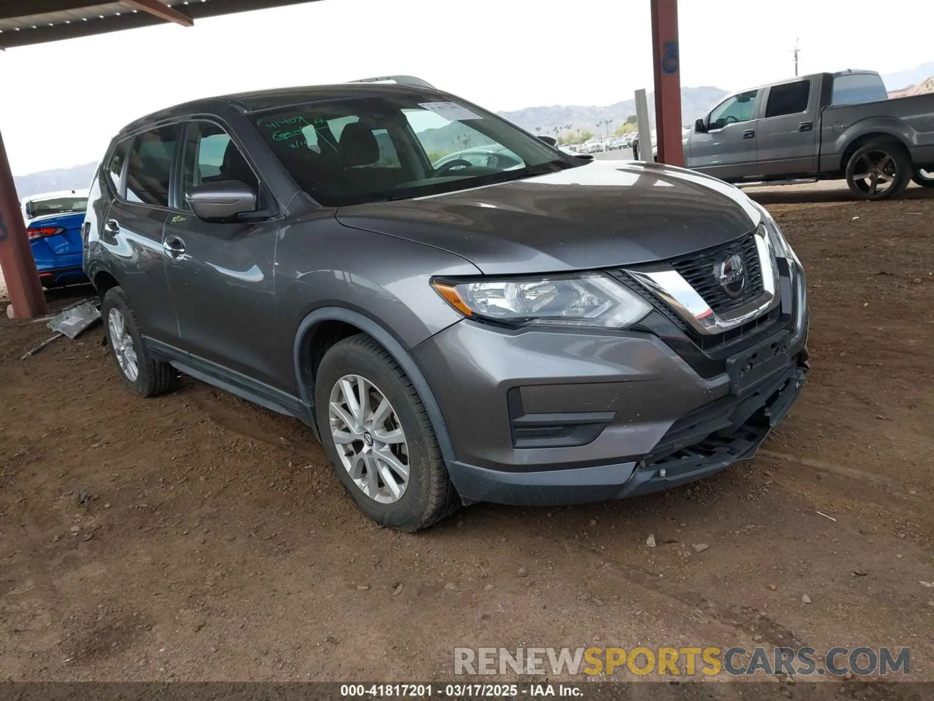 1 Photograph of a damaged car KNMAT2MT2LP521910 NISSAN ROGUE 2020