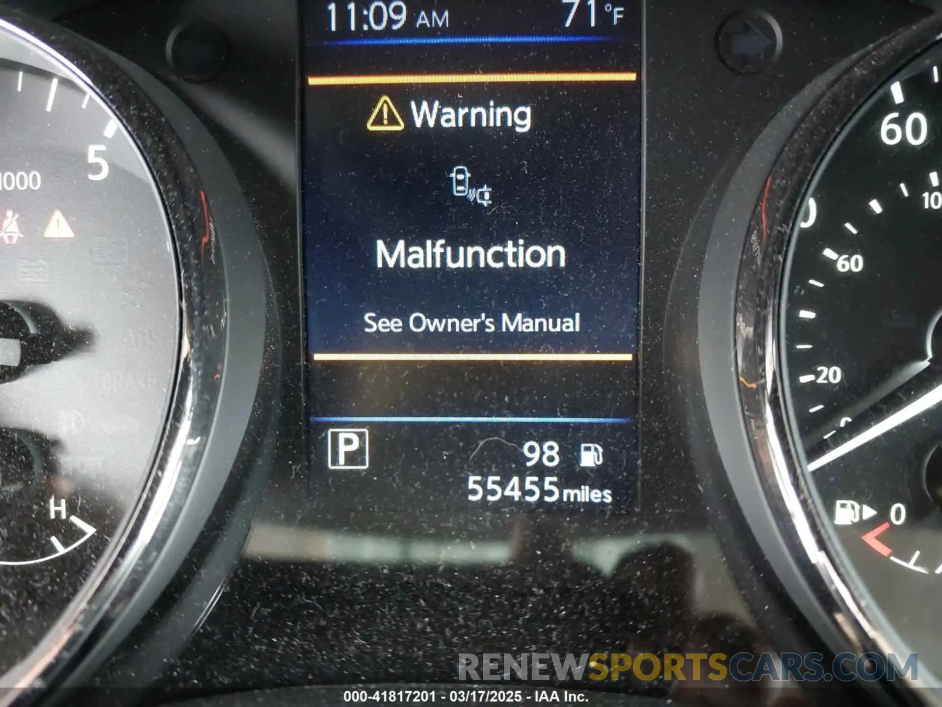 7 Photograph of a damaged car KNMAT2MT2LP521910 NISSAN ROGUE 2020