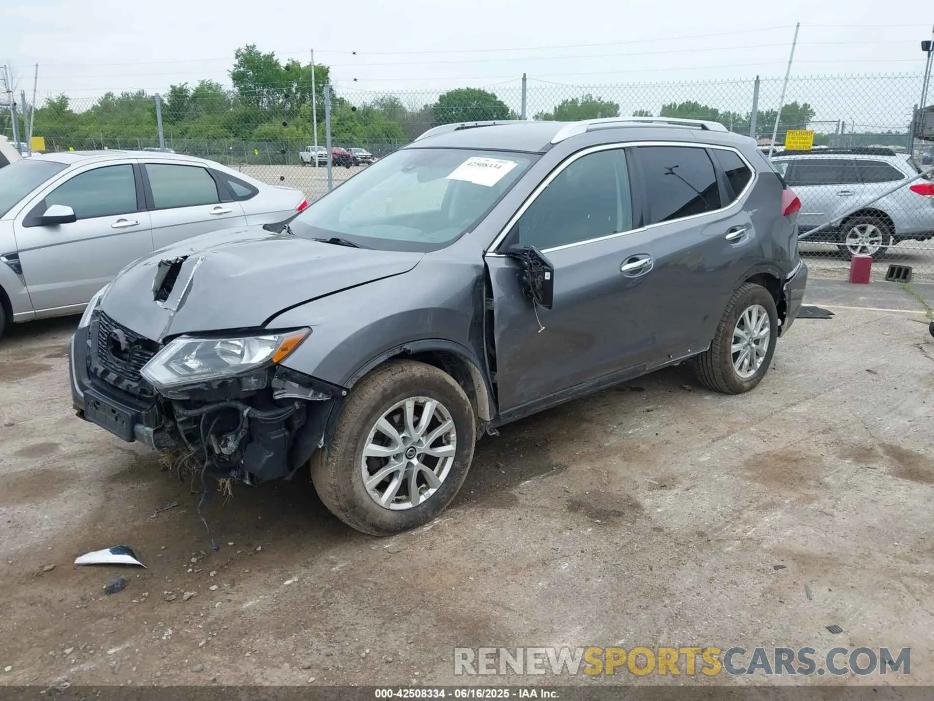 2 Photograph of a damaged car KNMAT2MT2LP538951 NISSAN ROGUE 2020