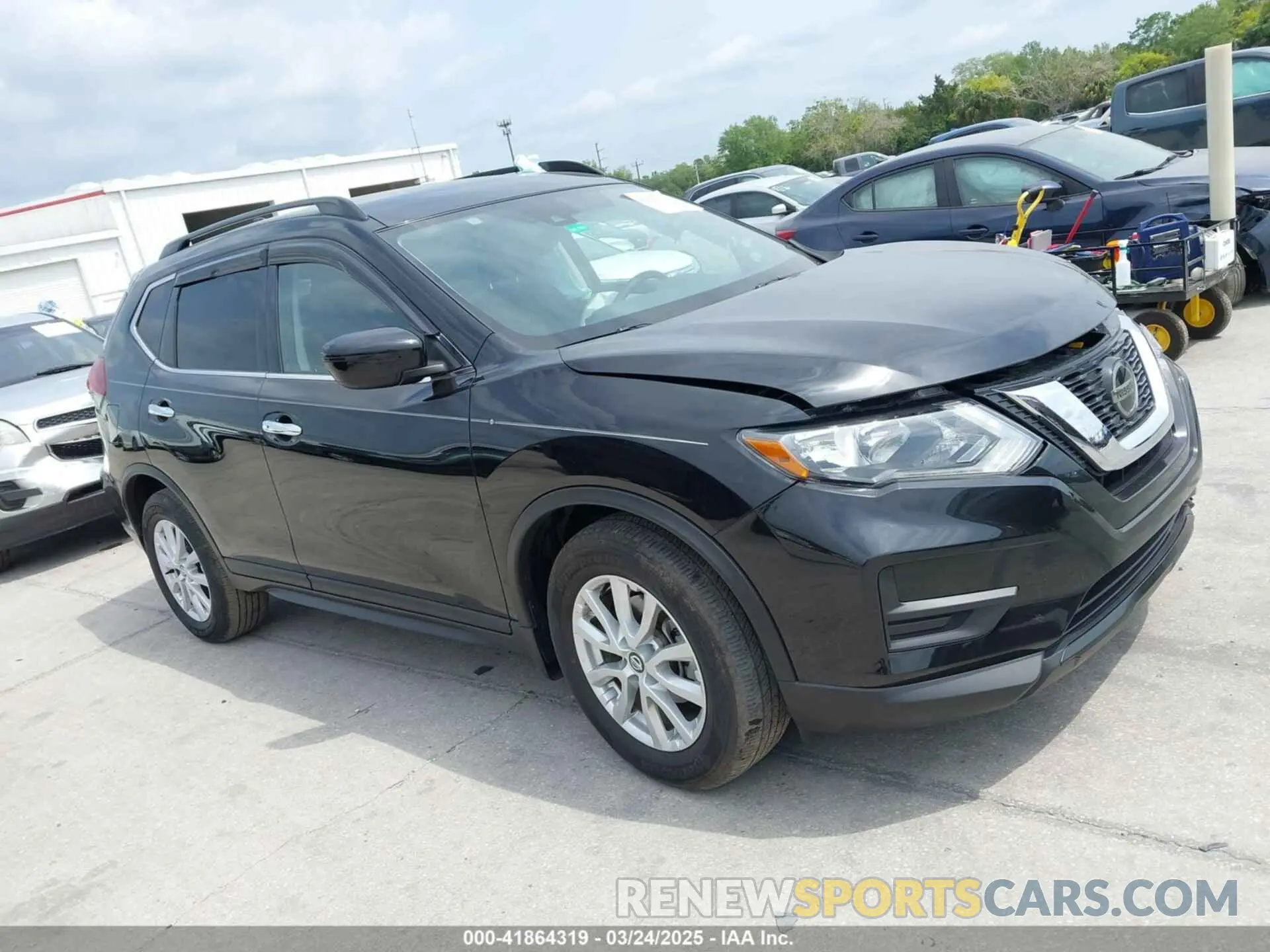 13 Фотография поврежденного автомобиля KNMAT2MT3LP521009 NISSAN ROGUE 2020