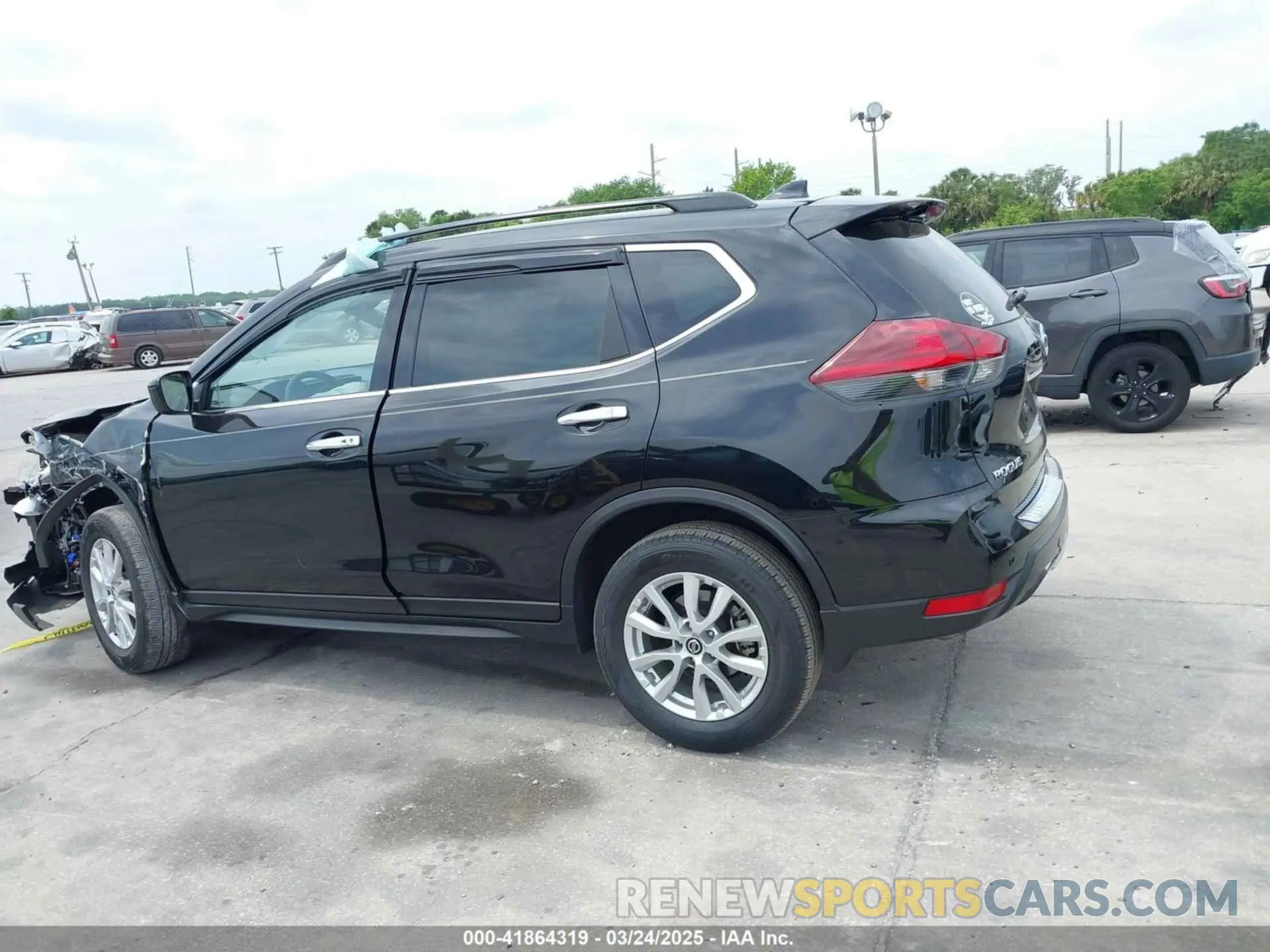 14 Фотография поврежденного автомобиля KNMAT2MT3LP521009 NISSAN ROGUE 2020