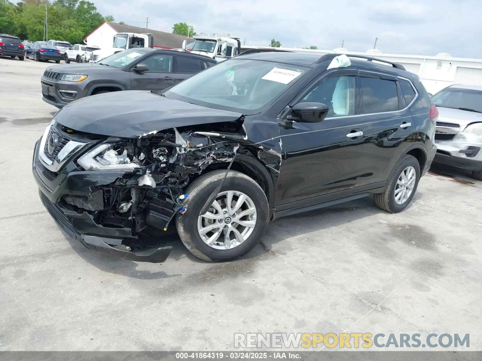2 Фотография поврежденного автомобиля KNMAT2MT3LP521009 NISSAN ROGUE 2020